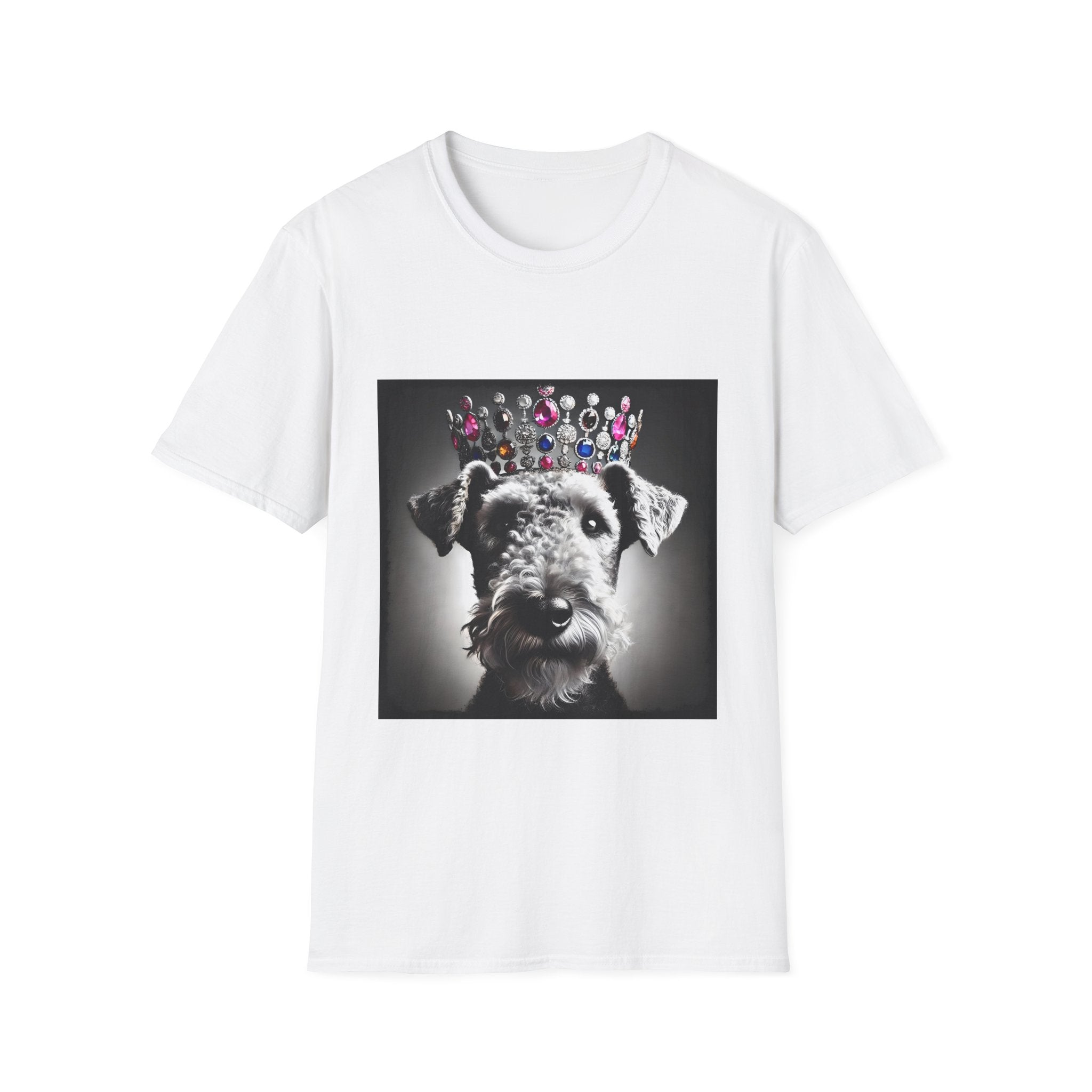 Airedale Terrier Iconic Princess | Unisex Dog T-Shirt
