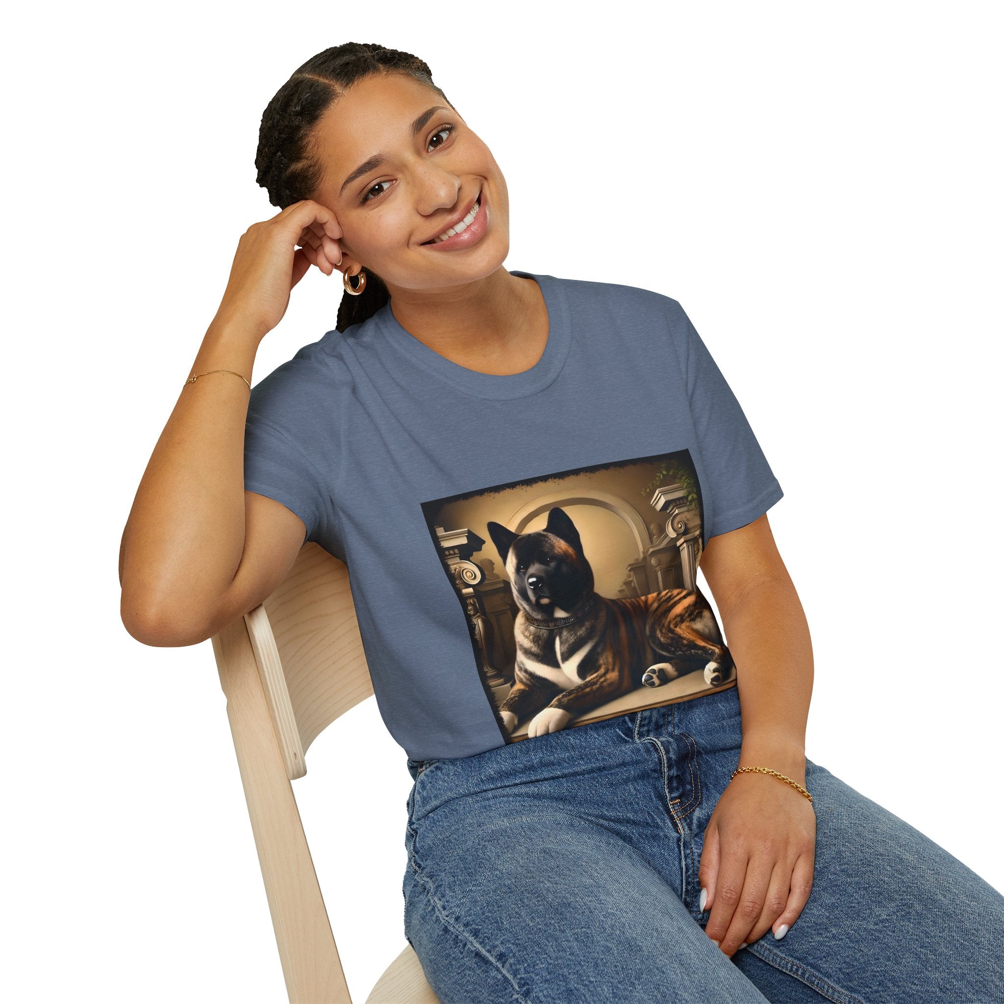 Akita Brindle Luxe | Unisex Dog T-Shirt