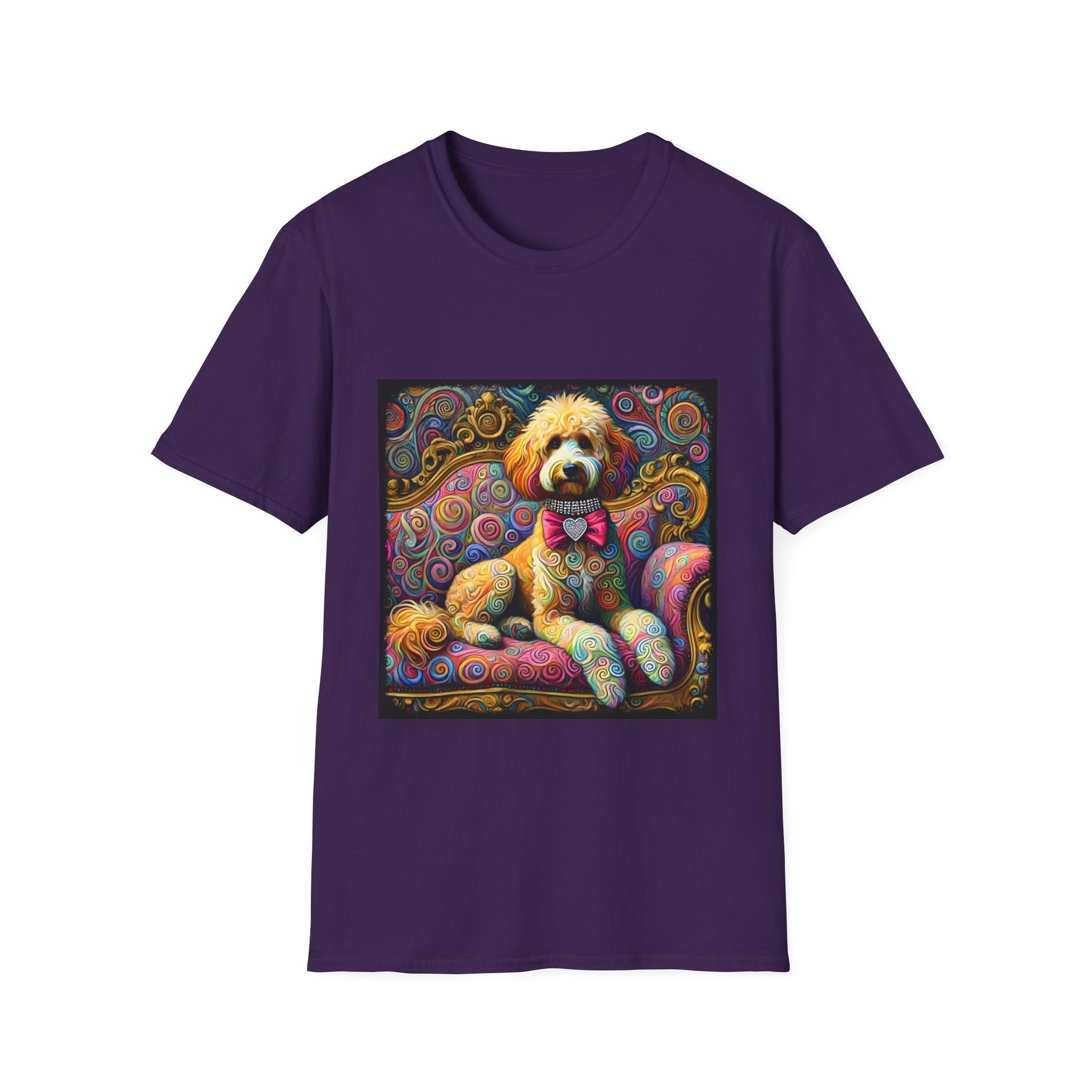 Goldendoodle Love Swirl | Unisex Dog T-Shirt