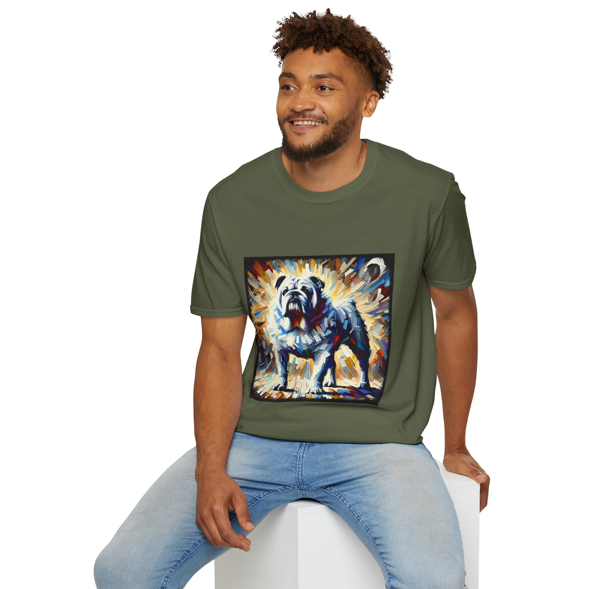 Bulldog Bold Classic | Unisex Dog T-Shirt