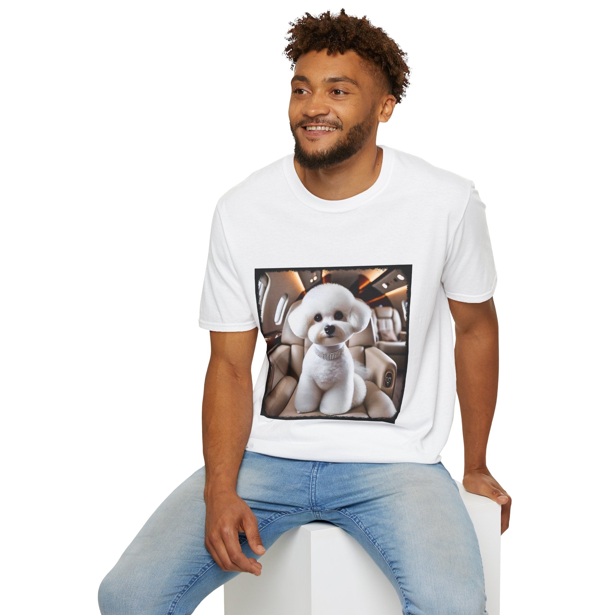Bichon Frise Passport Pup | Unisex Dog T-Shirt