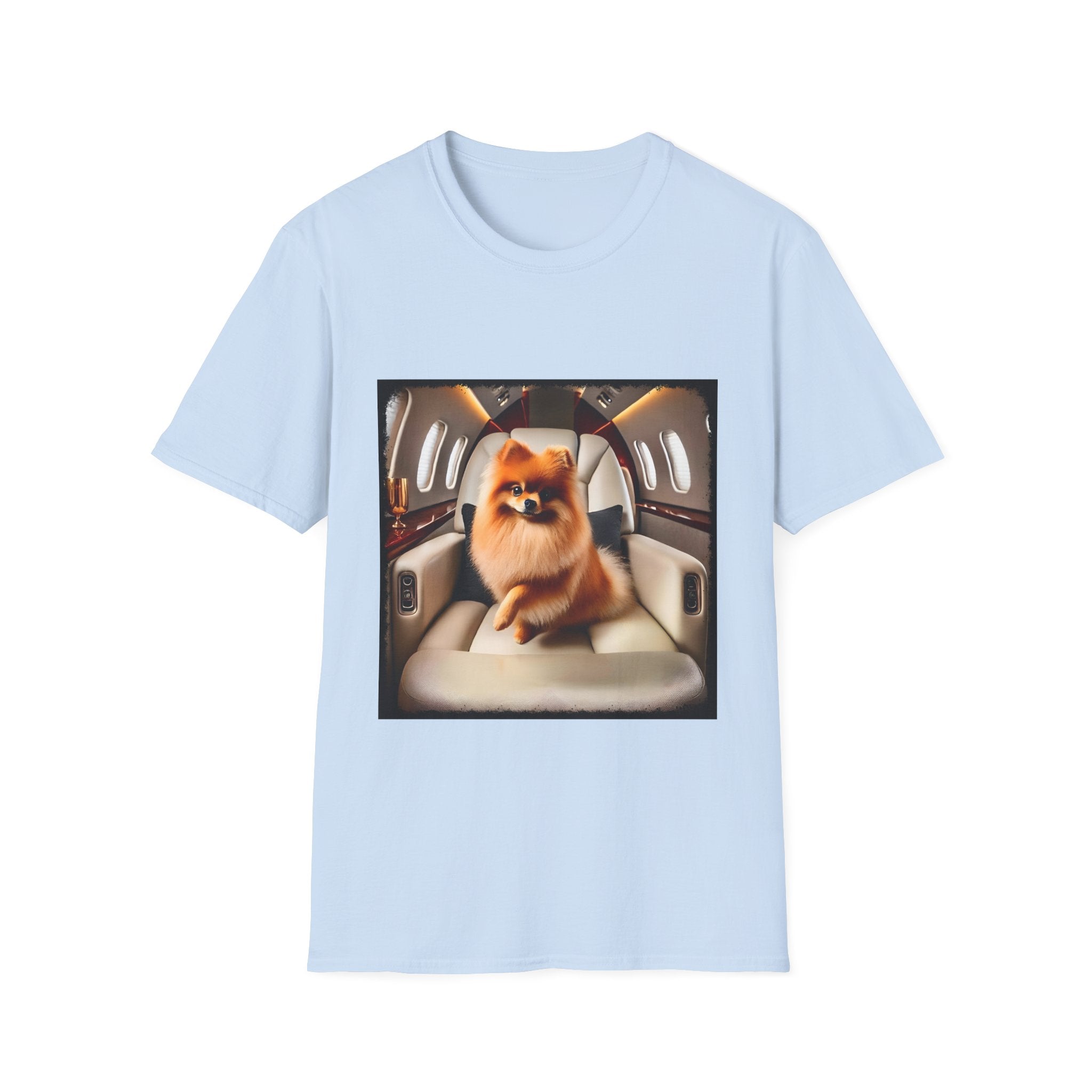 Pomeranian Jet Setter | Unisex Dog T-Shirt