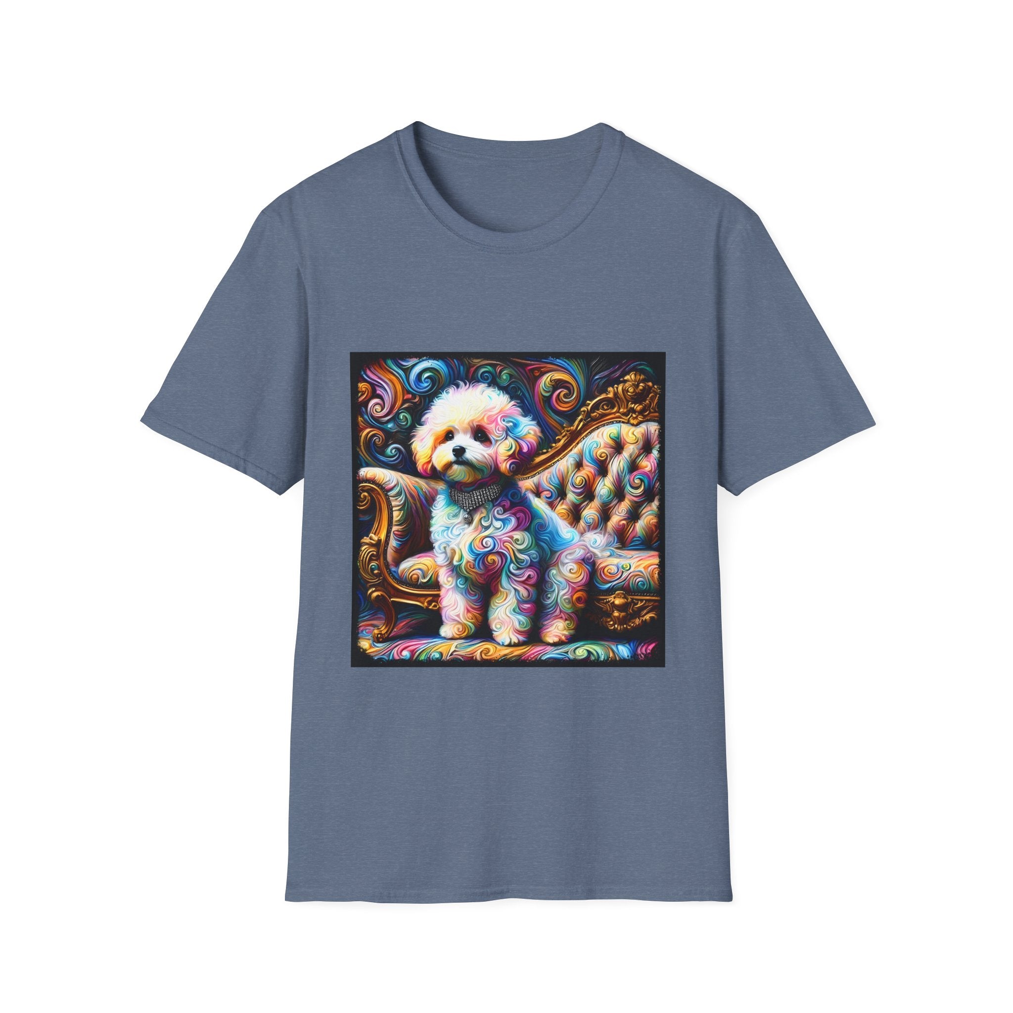Bichon Frise Beautiful Swirl | Unisex Dog T-Shirt