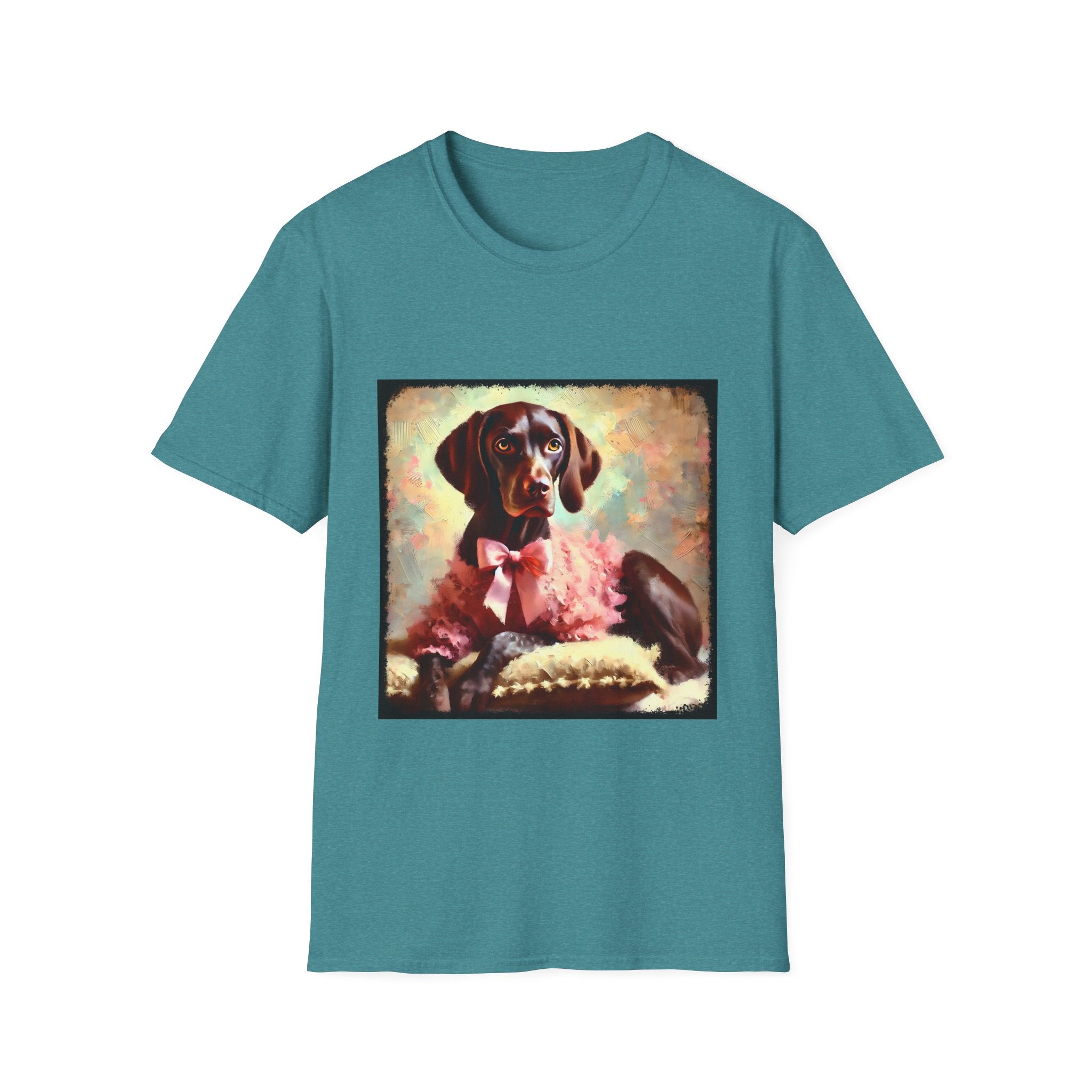 German Shorthaired Pointer Poised Classic | Unisex Dog T-Shirt