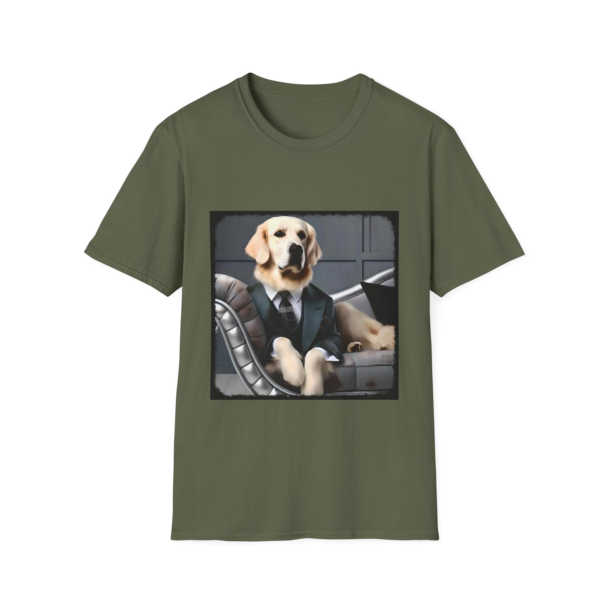 Golden Retriever Classy Chap | Unisex Dog T-Shirt