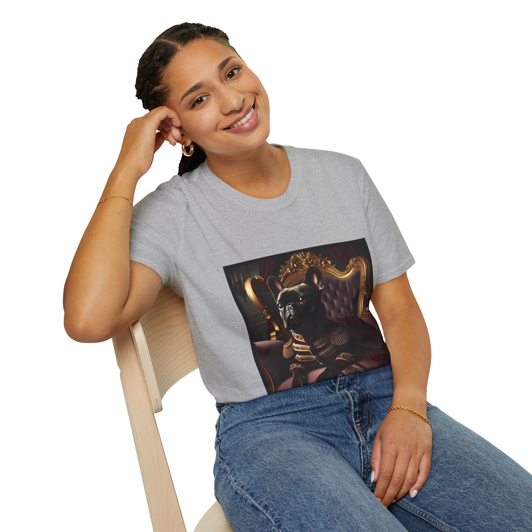 French Bulldog Velvet Royal | Unisex Dog T-Shirt
