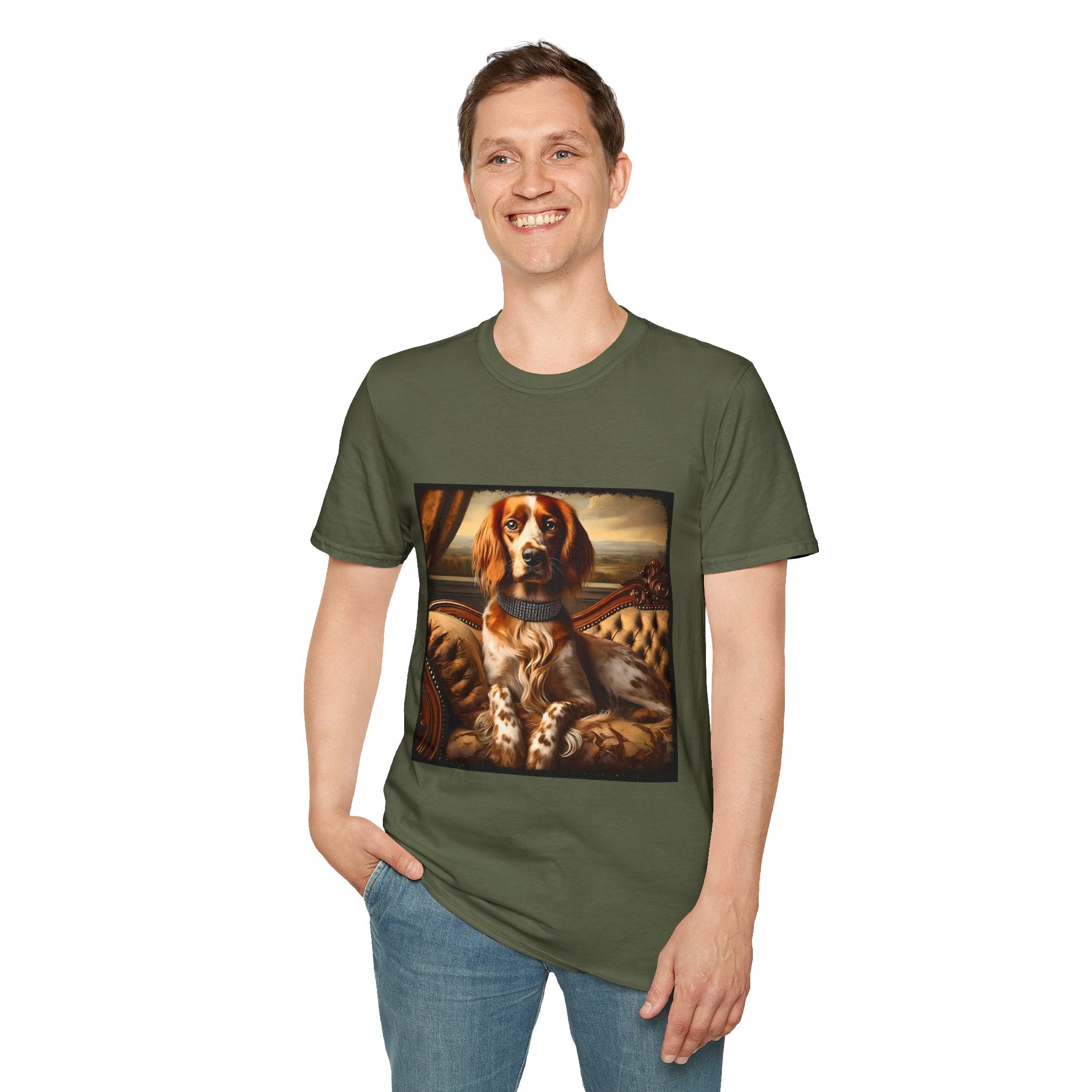 Brittany Diamond Diva | Unisex Dog T-Shirt
