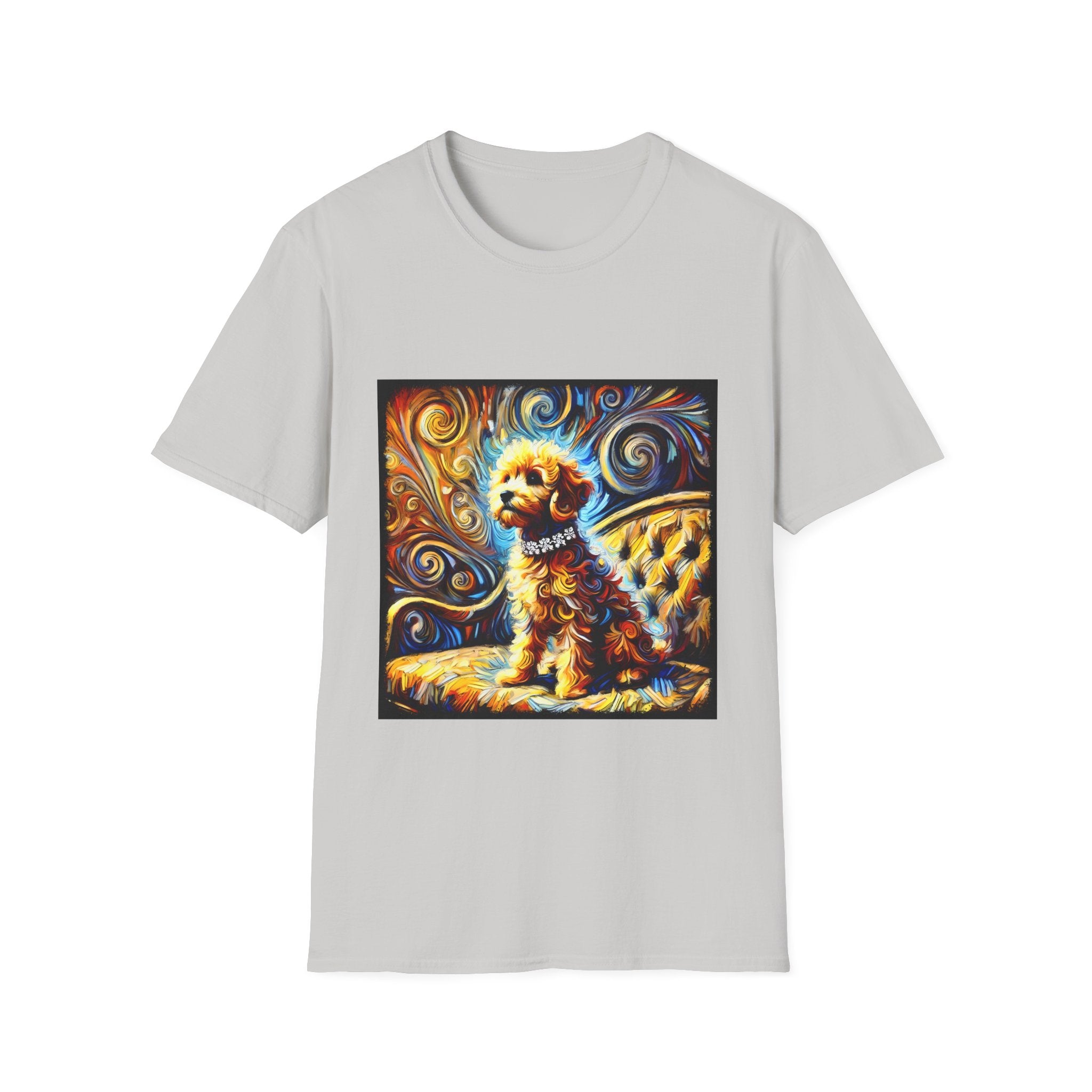 Goldendoodle Vivid Swirl | Unisex Dog T-Shirt
