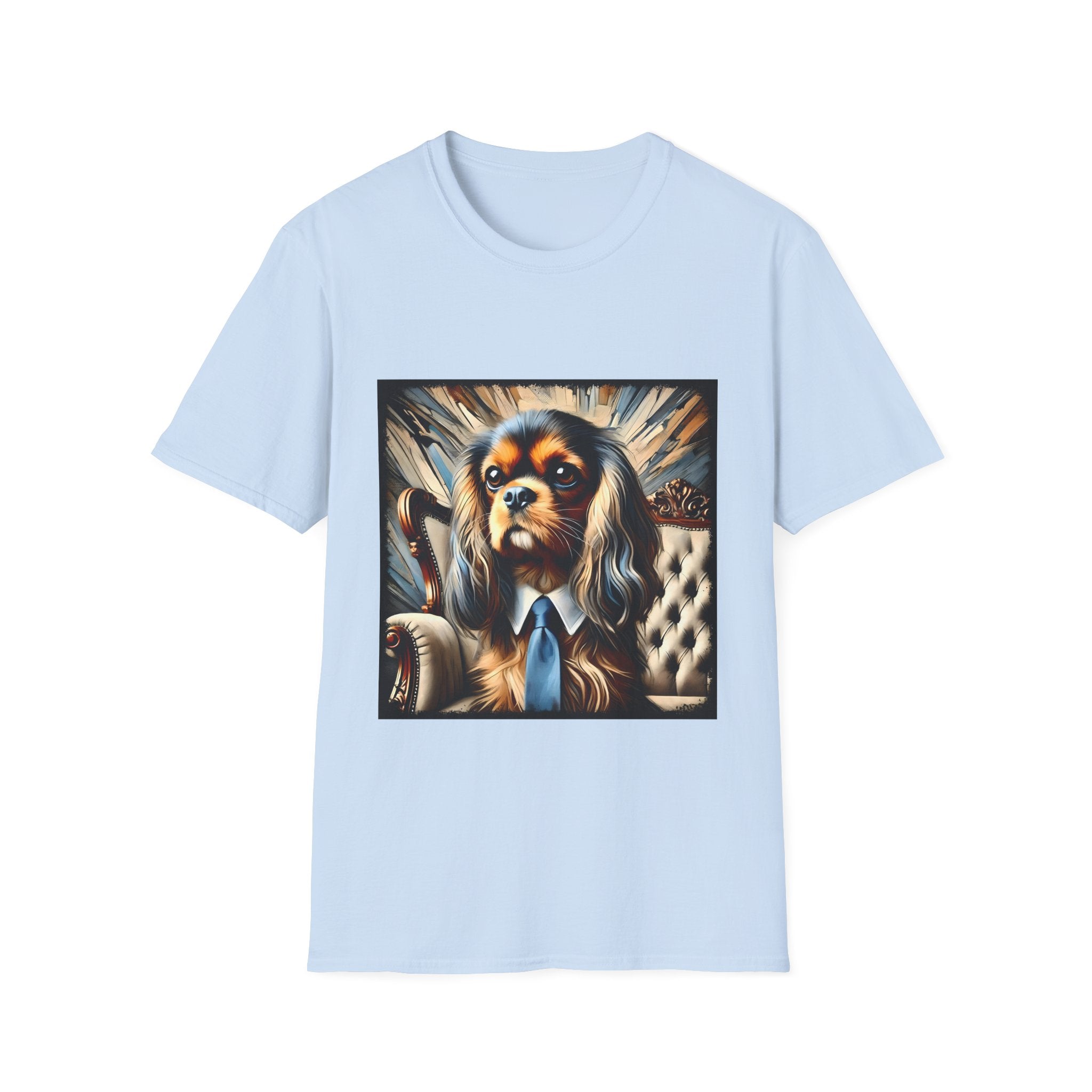 Cavalier King Charles Spaniel  Suave Icon | Unisex Dog T-Shirt