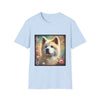 Akita Cosmic Garden | Unisex Dog T-Shirt