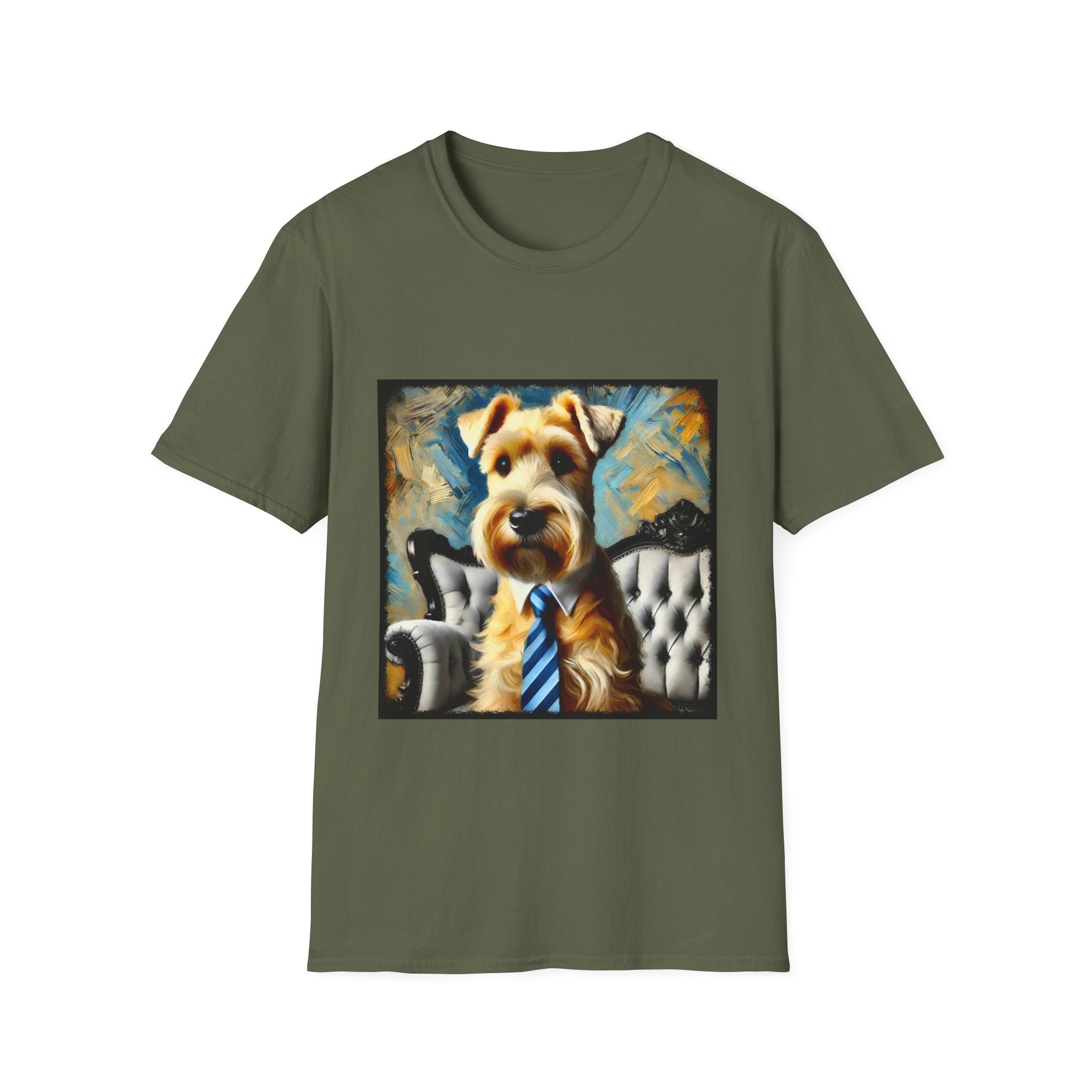 Wheaten Terrier Dapper Dawg | Unisex Dog T-Shirt