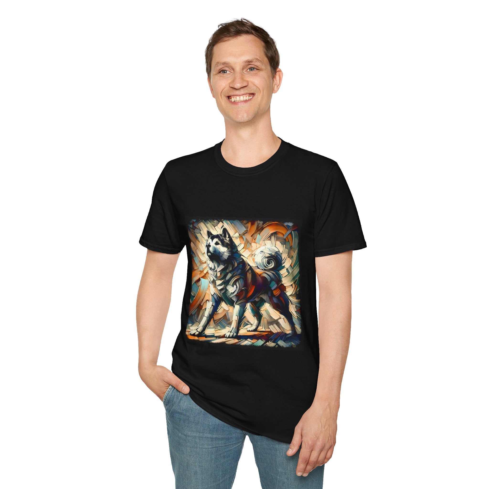 Akita Bold Classic | Unisex Dog T-Shirt
