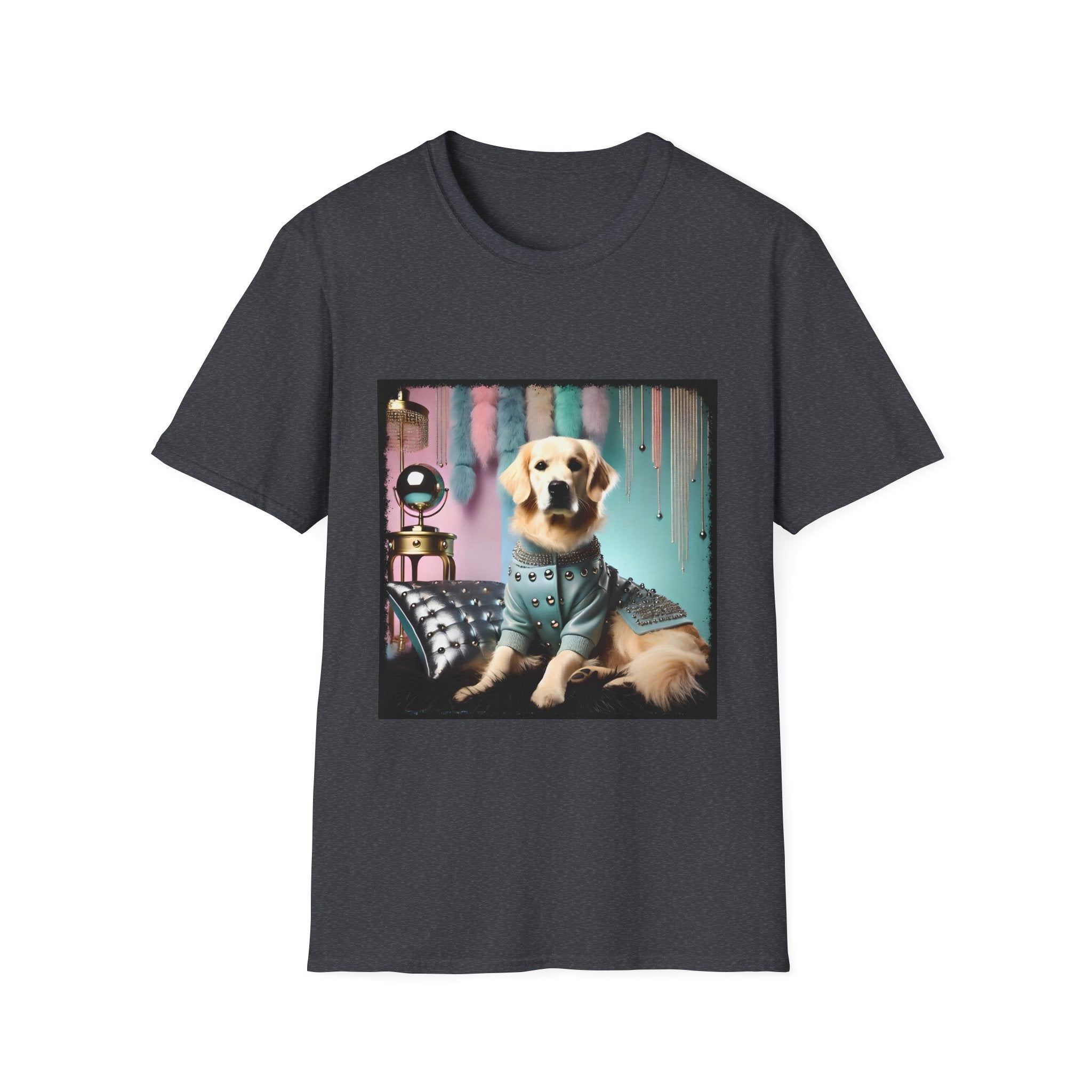 Golden Retriever Glam Gal | Unisex Dog T-Shirt