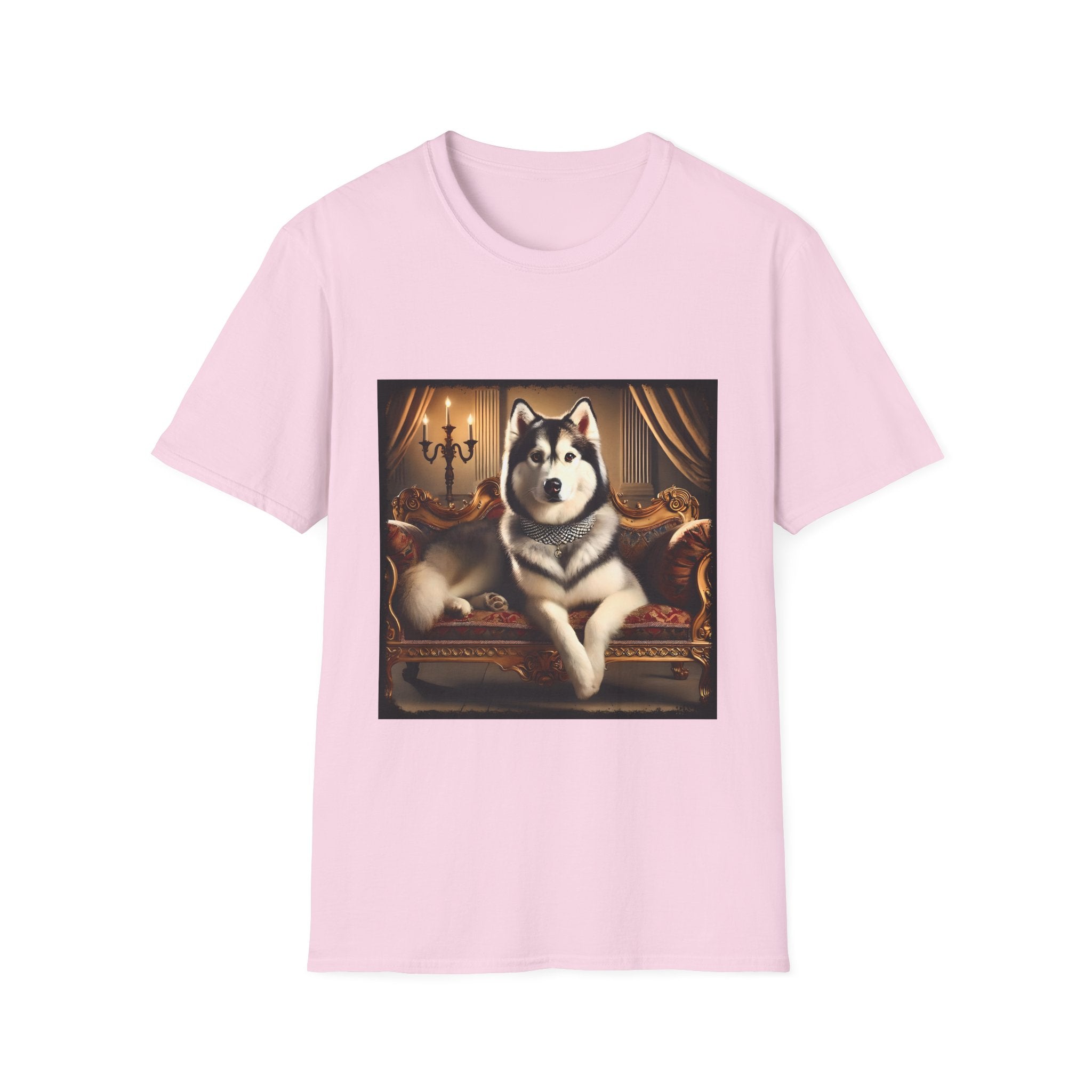 Siberian Husky Poised Princess | Unisex Dog T-Shirt