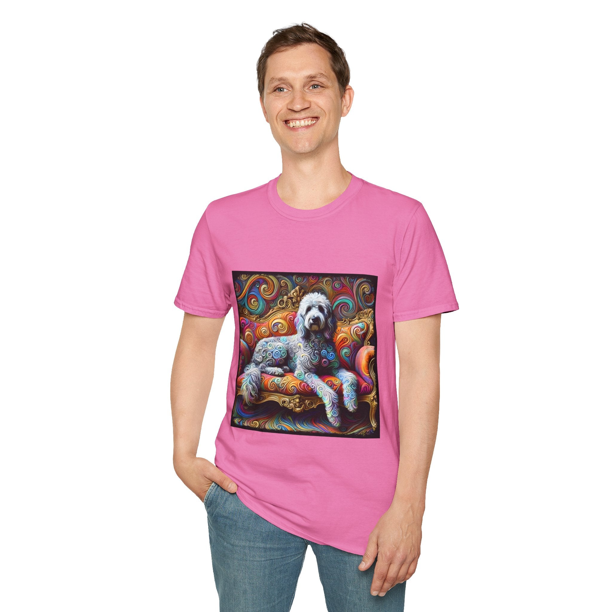 Labradoodle Vivid Swirl | Unisex Dog T-Shirt