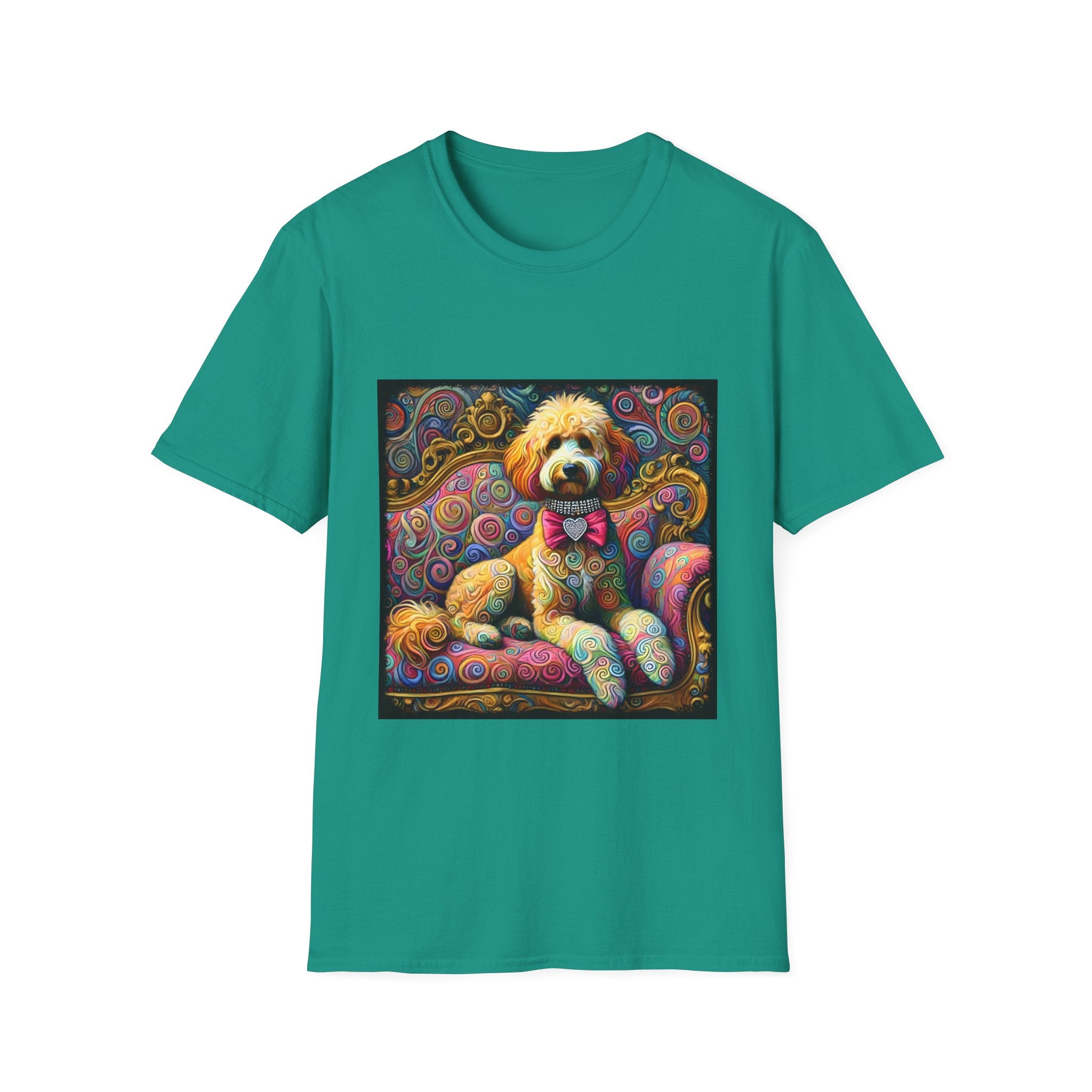 Goldendoodle Love Swirl | Unisex Dog T-Shirt