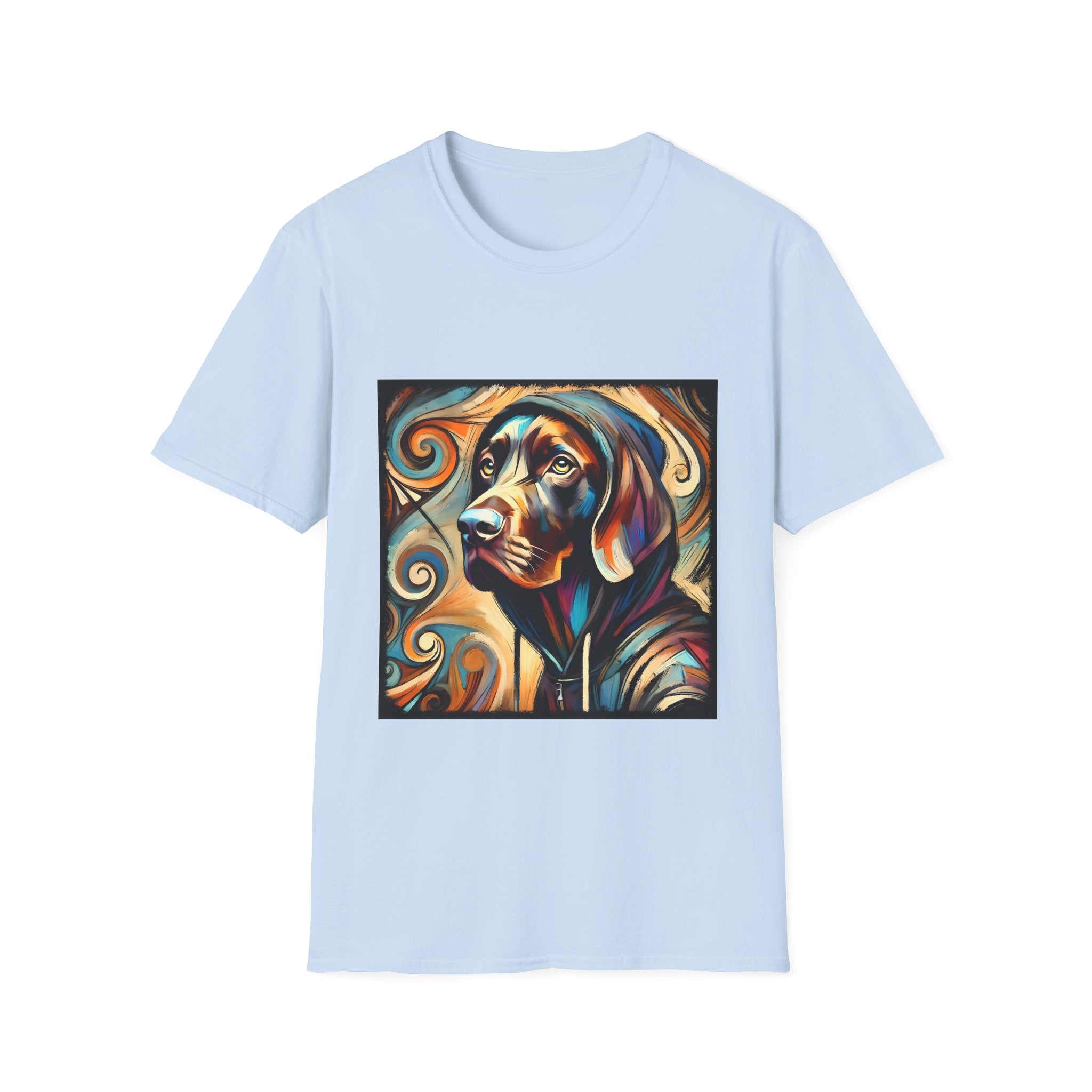 German Shorthaired Pointer Relaxed Swirl | Unisex Dog T-Shirt