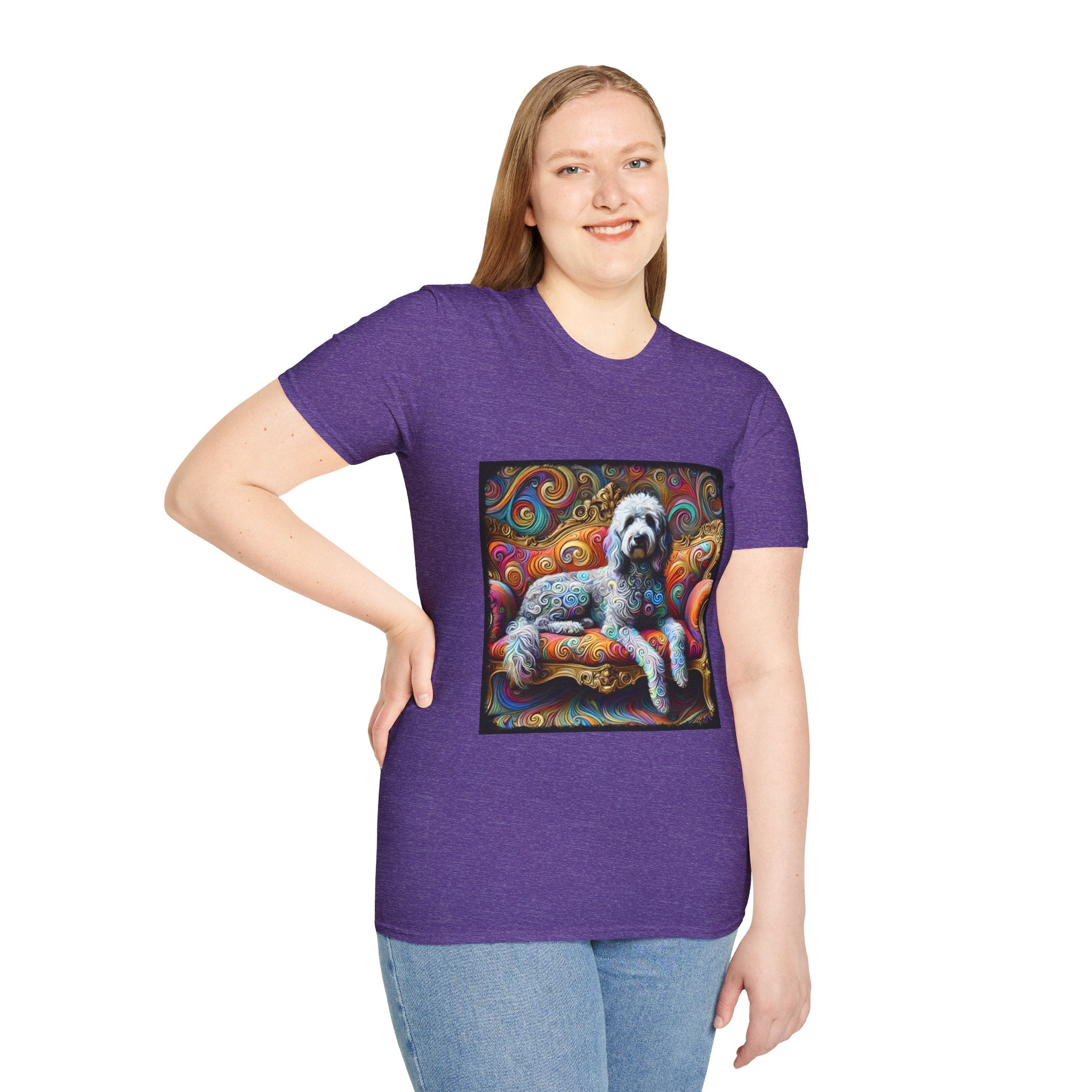 Labradoodle Vivid Swirl | Unisex Dog T-Shirt