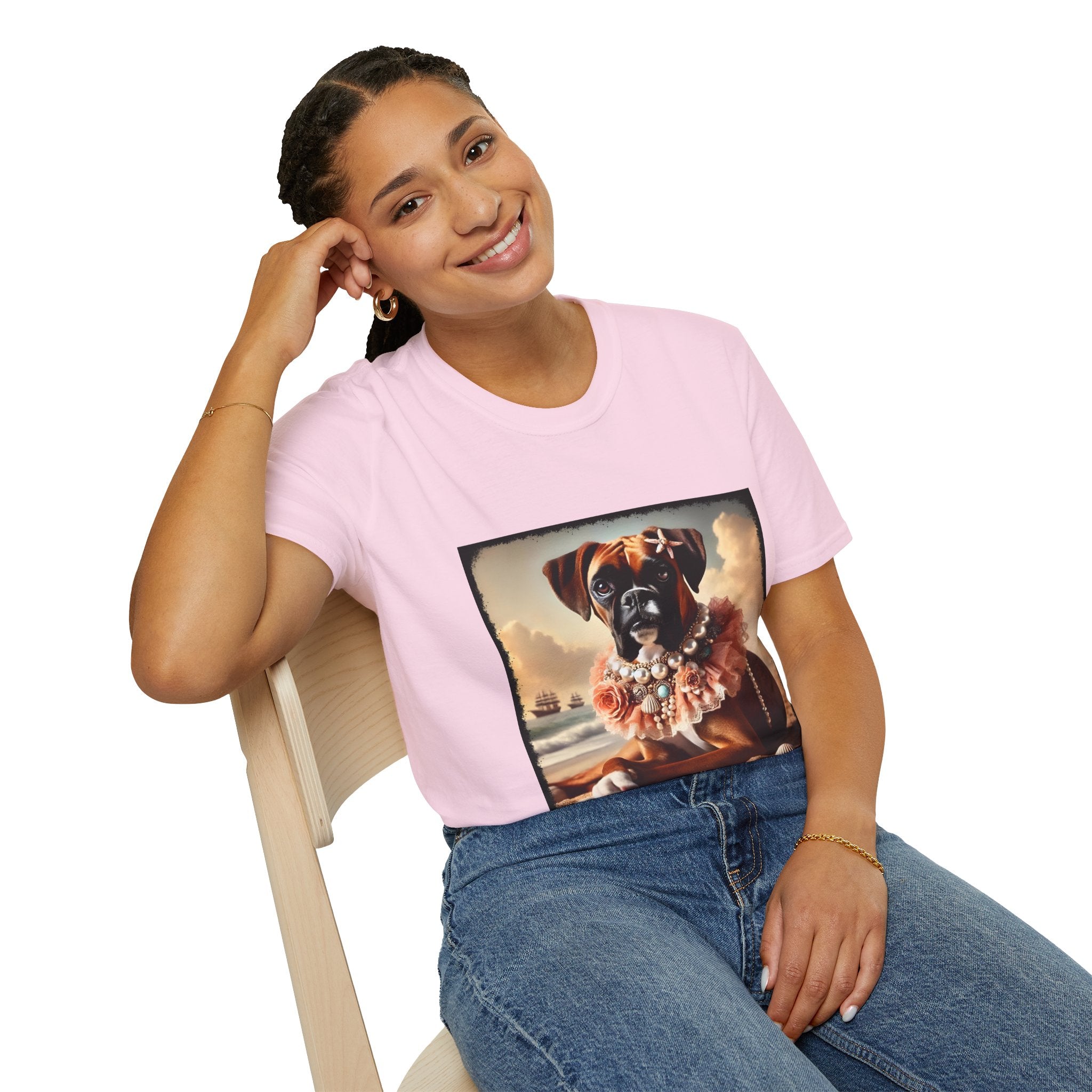 Boxer Beach Dreamer | Unisex Dog T-Shirt