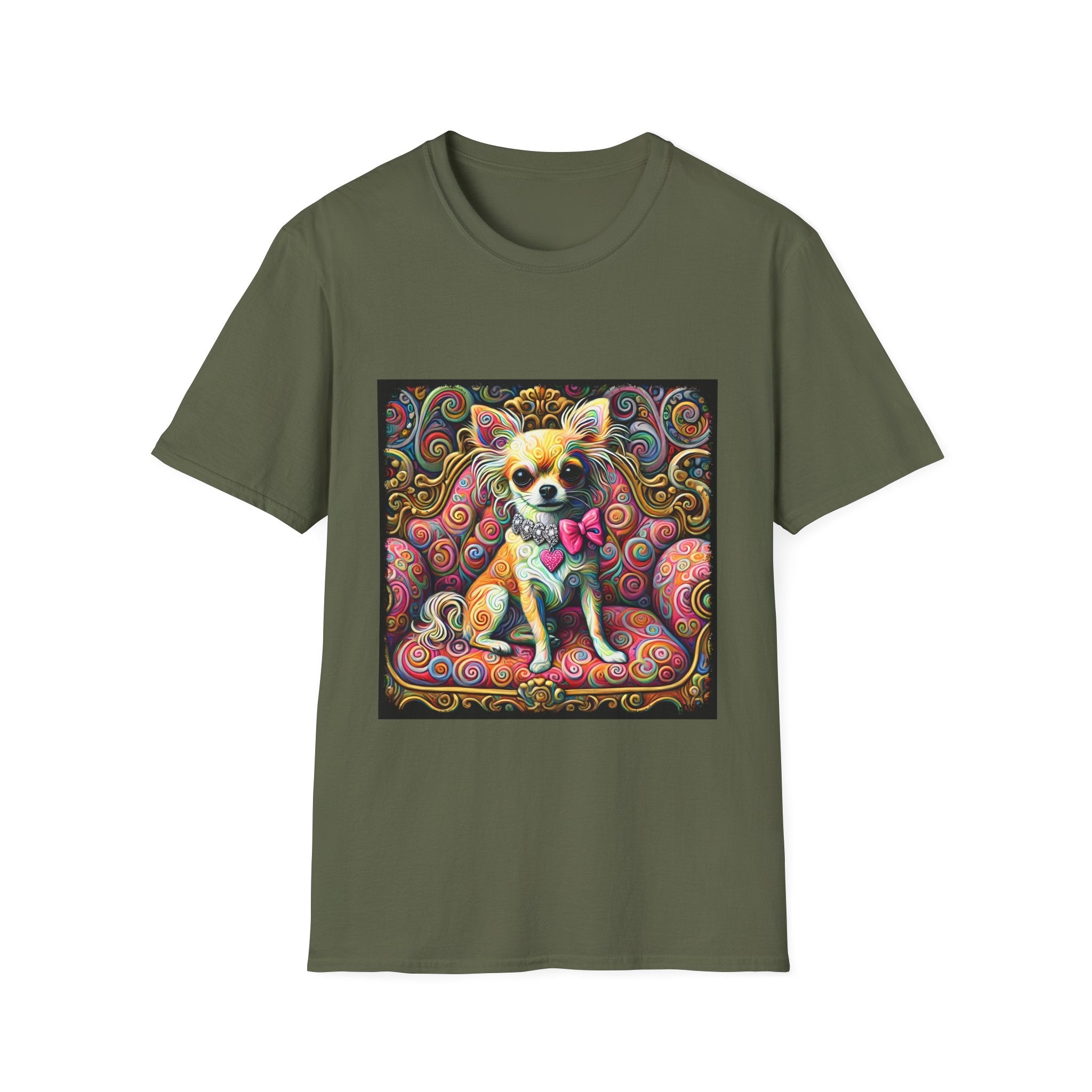Chihuahua Love Swirl | Unisex Dog T-Shirt