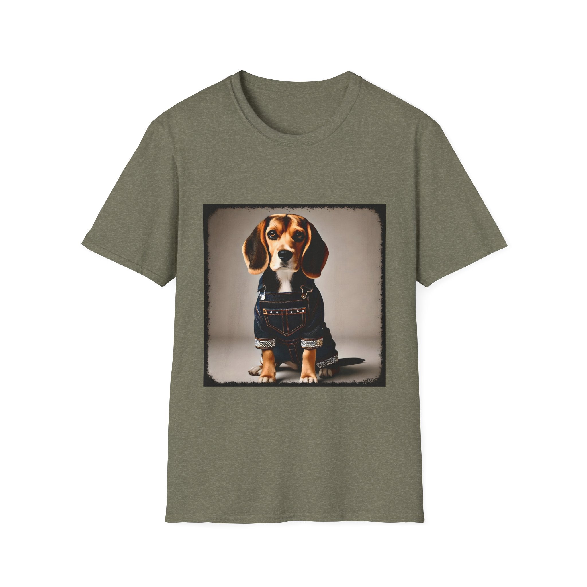 Beagle Denim Dream | Unisex Dog T-Shirt