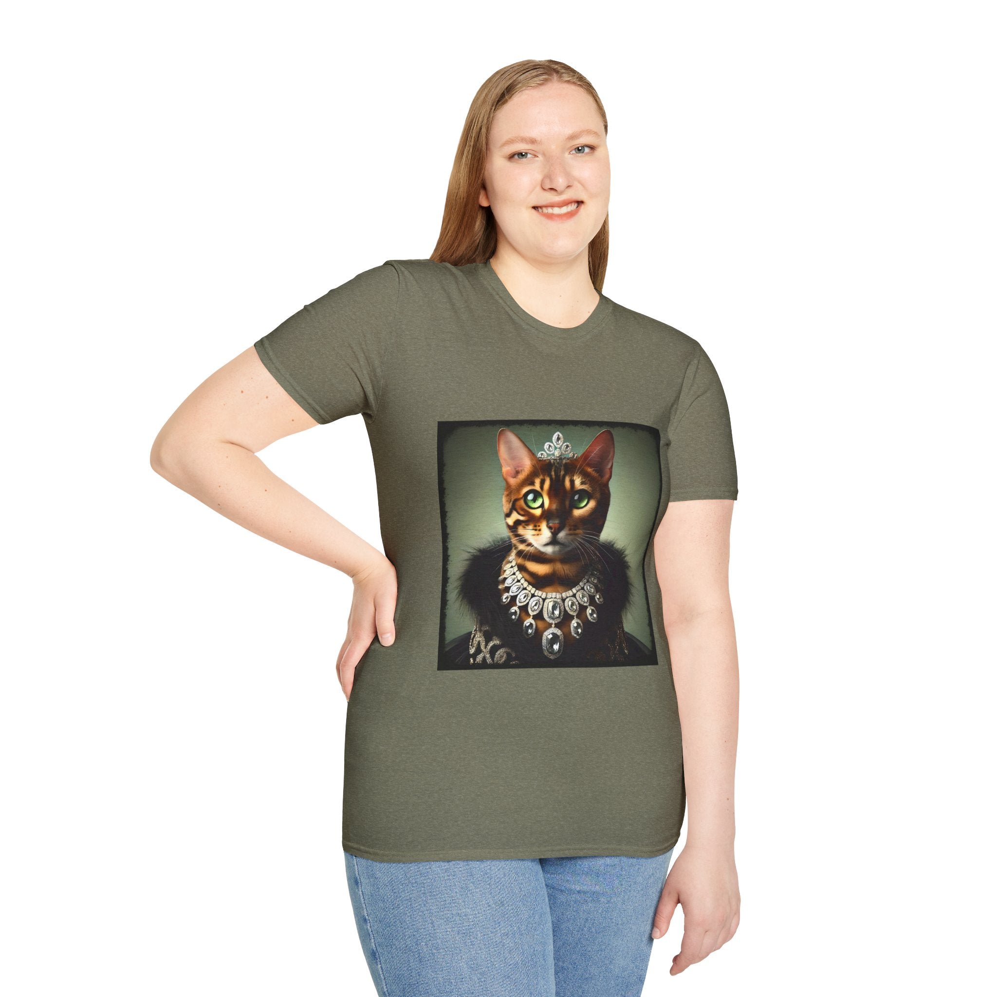 Bengal Cat Diamond Drip | Unisex Cat T-Shirt