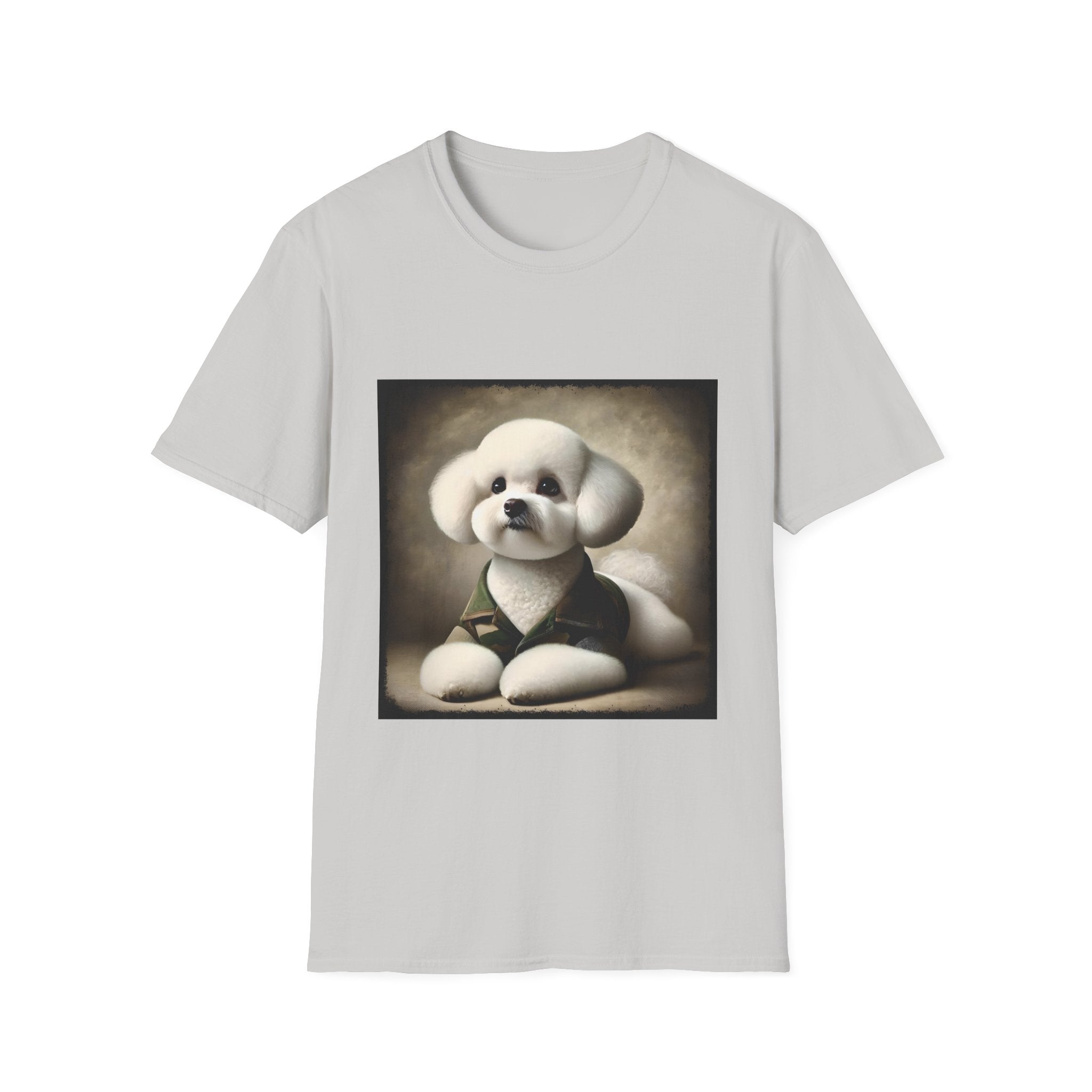 Bichon Frise Camo Cutie | Unisex Dog T-Shirt