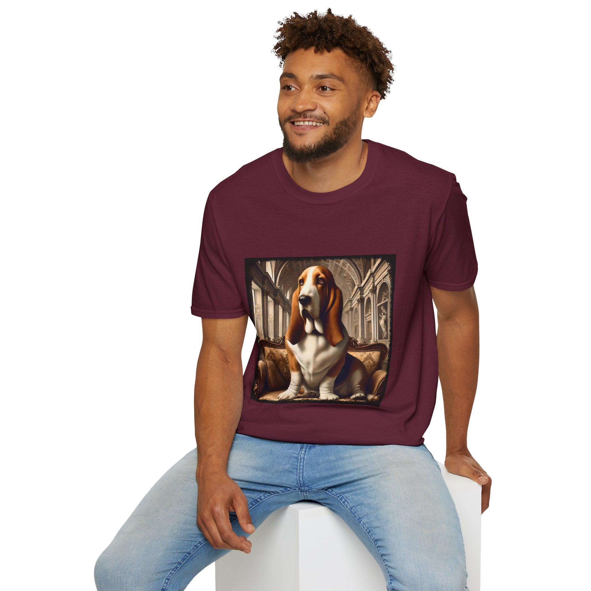 Basset Hound Royalty | Unisex Dog T-Shirt