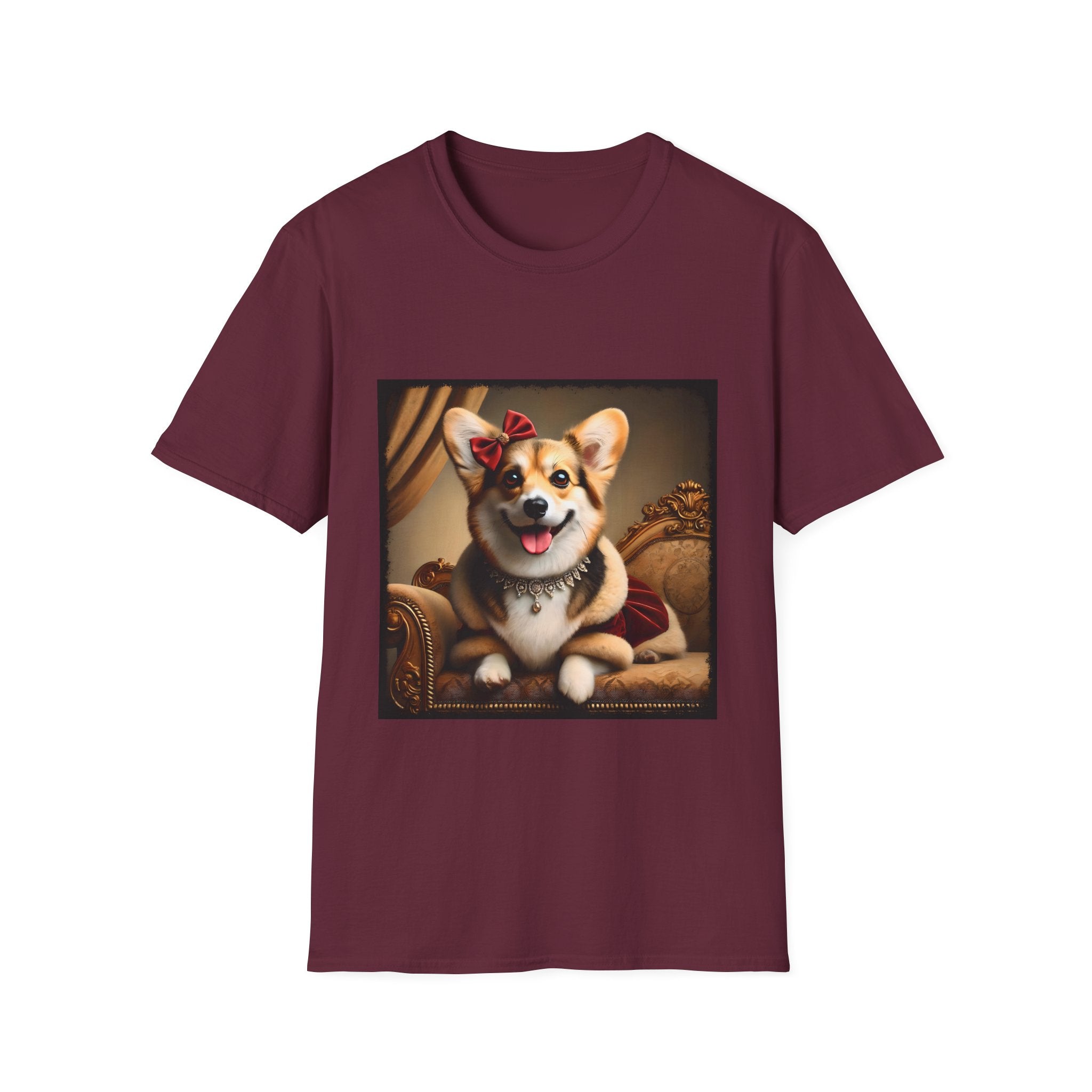 Pembroke Welsh Corgi Red Velvet Princess | Unisex Dog T-Shirt