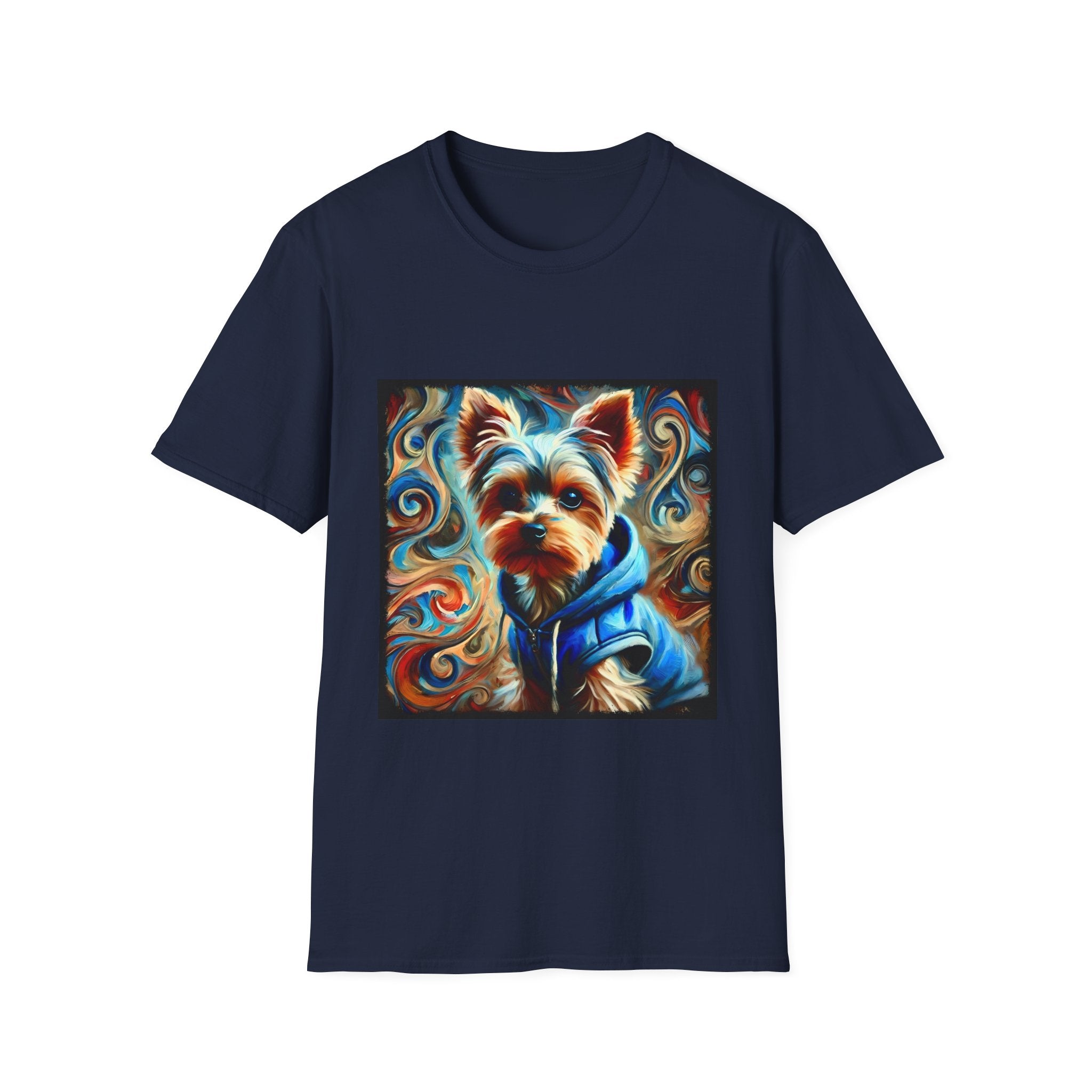 Yorkshire Terrier Metro Swirl | Unisex Dog T-Shirt