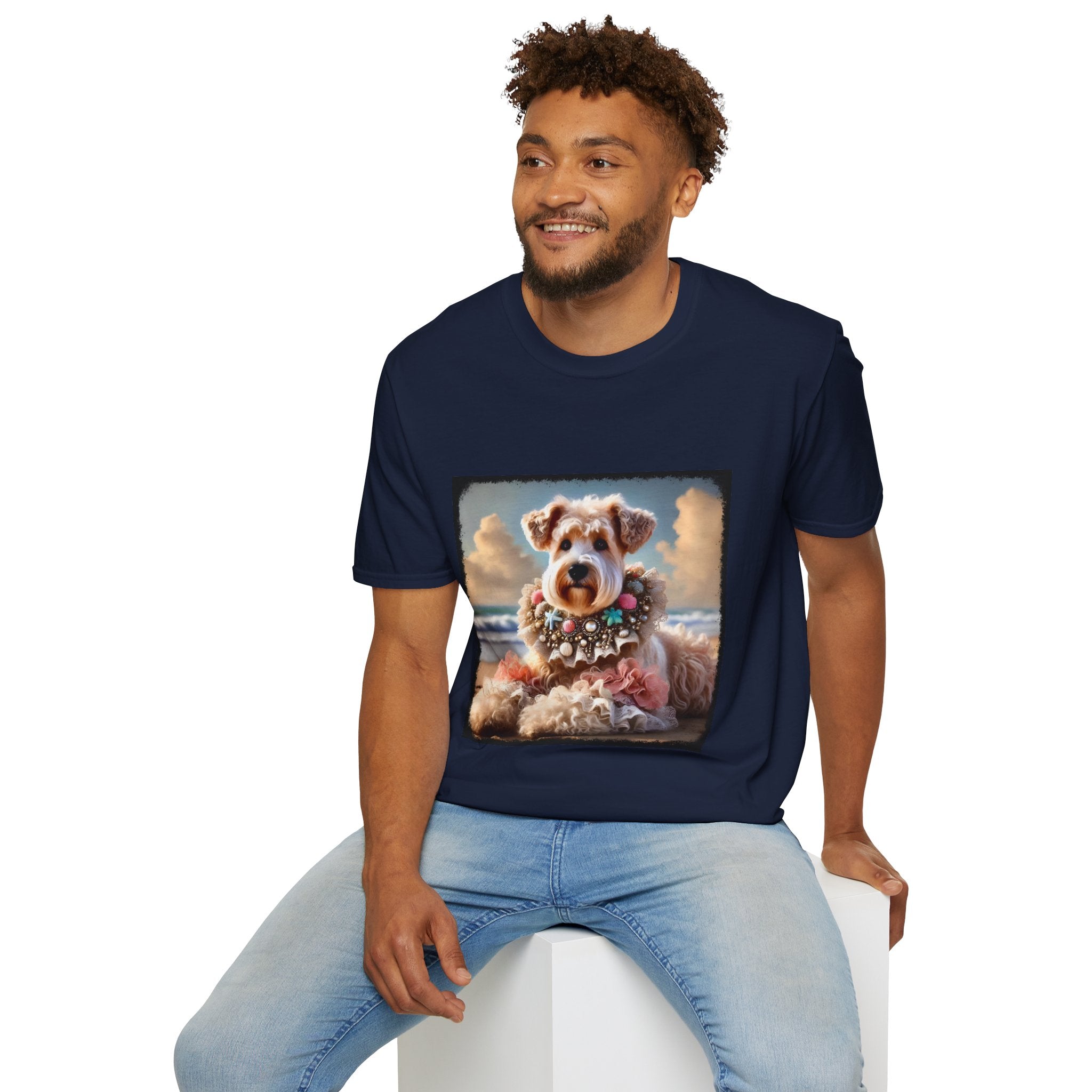 Wheaten Terrier Beach Babe | Unisex Dog T-Shirt