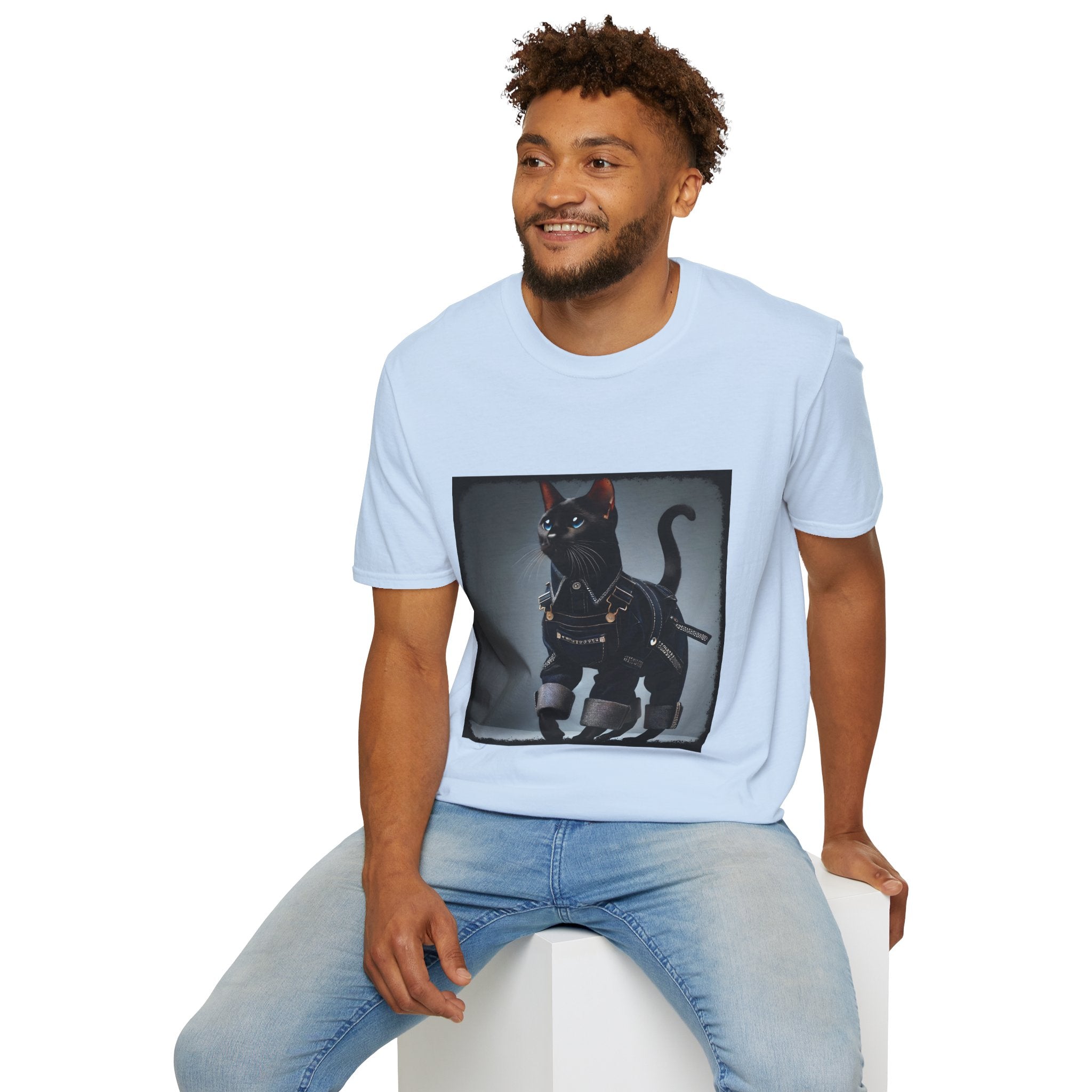 Bengal Cat Denim Dream | Unisex Cat T-Shirt
