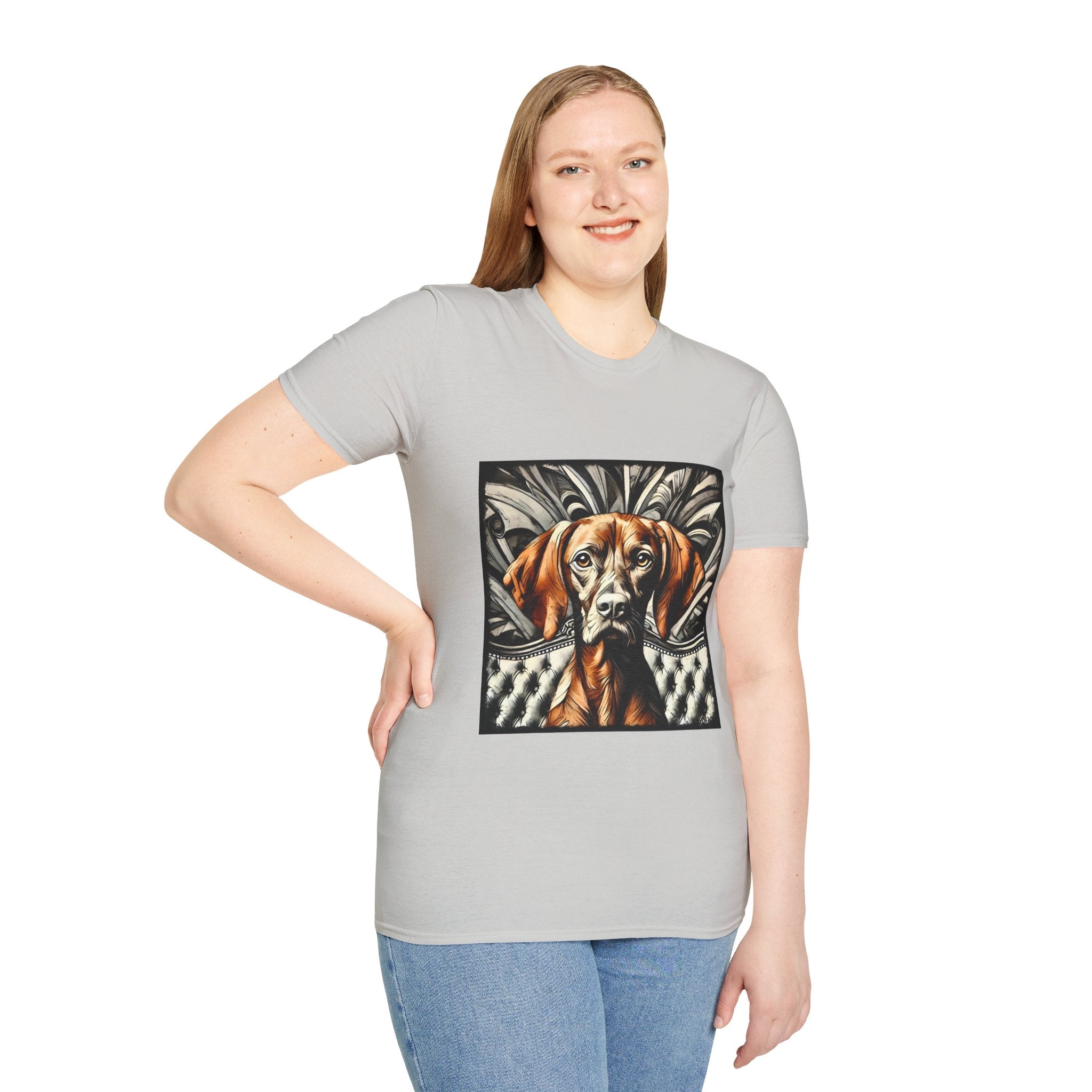 Vizsla B&W Bold  | Unisex Dog T-Shirt