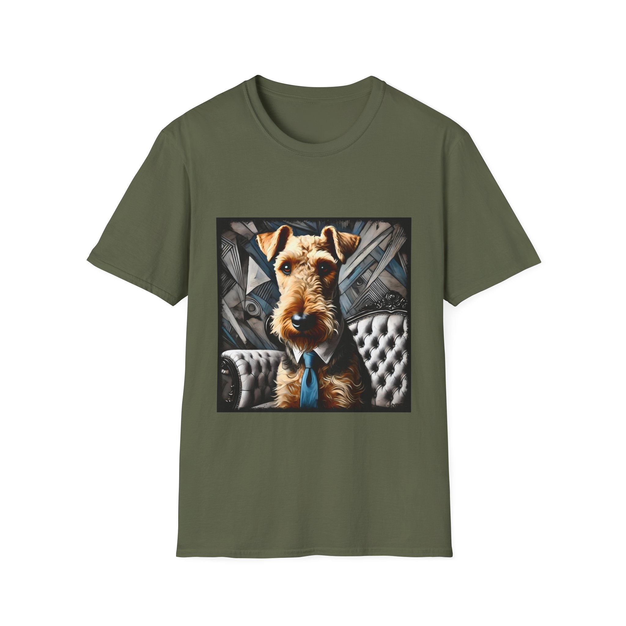 Airedale Terrier Bold Gentleman | Unisex Dog T-Shirt
