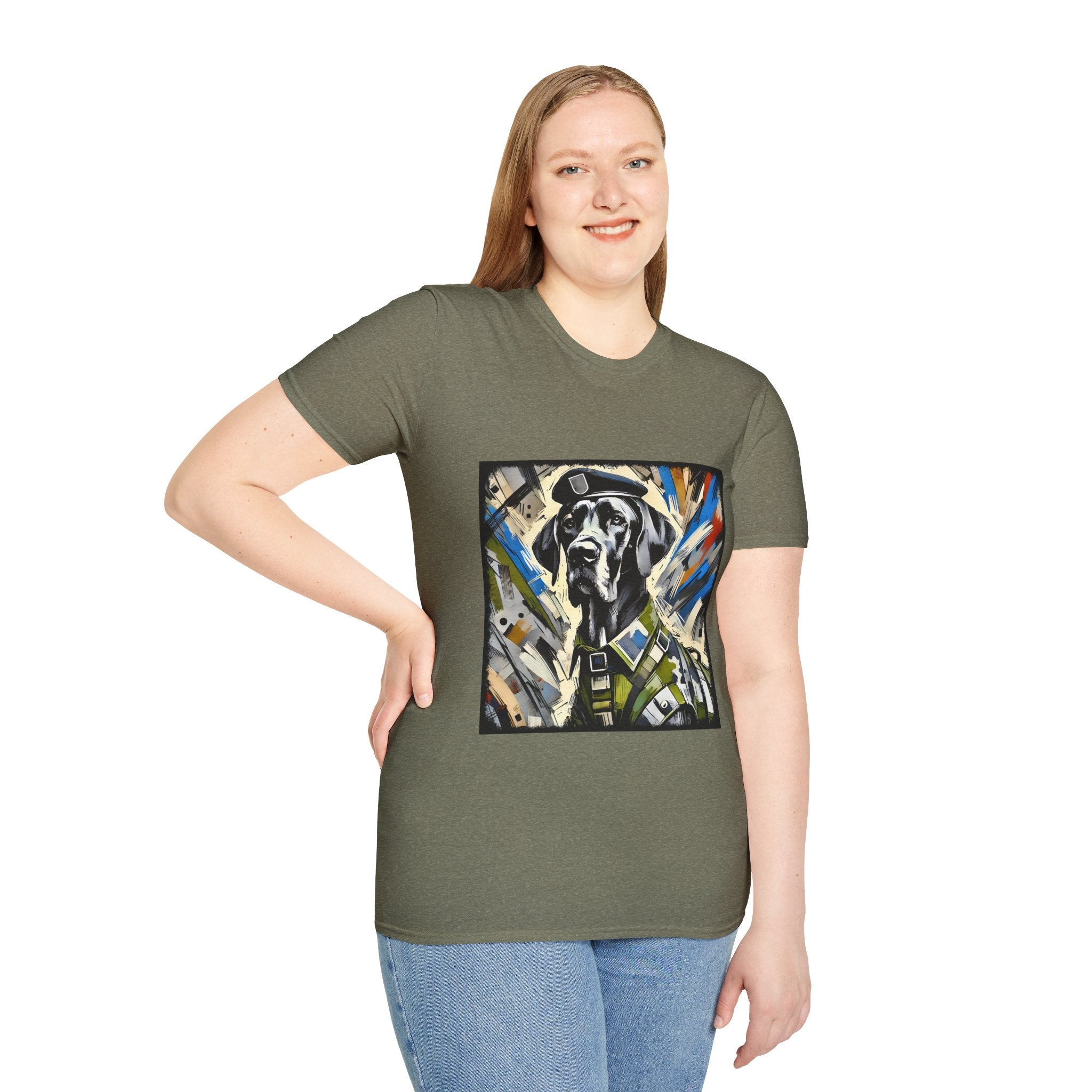 Great Dane Combat Classic | Unisex Dog T-Shirt
