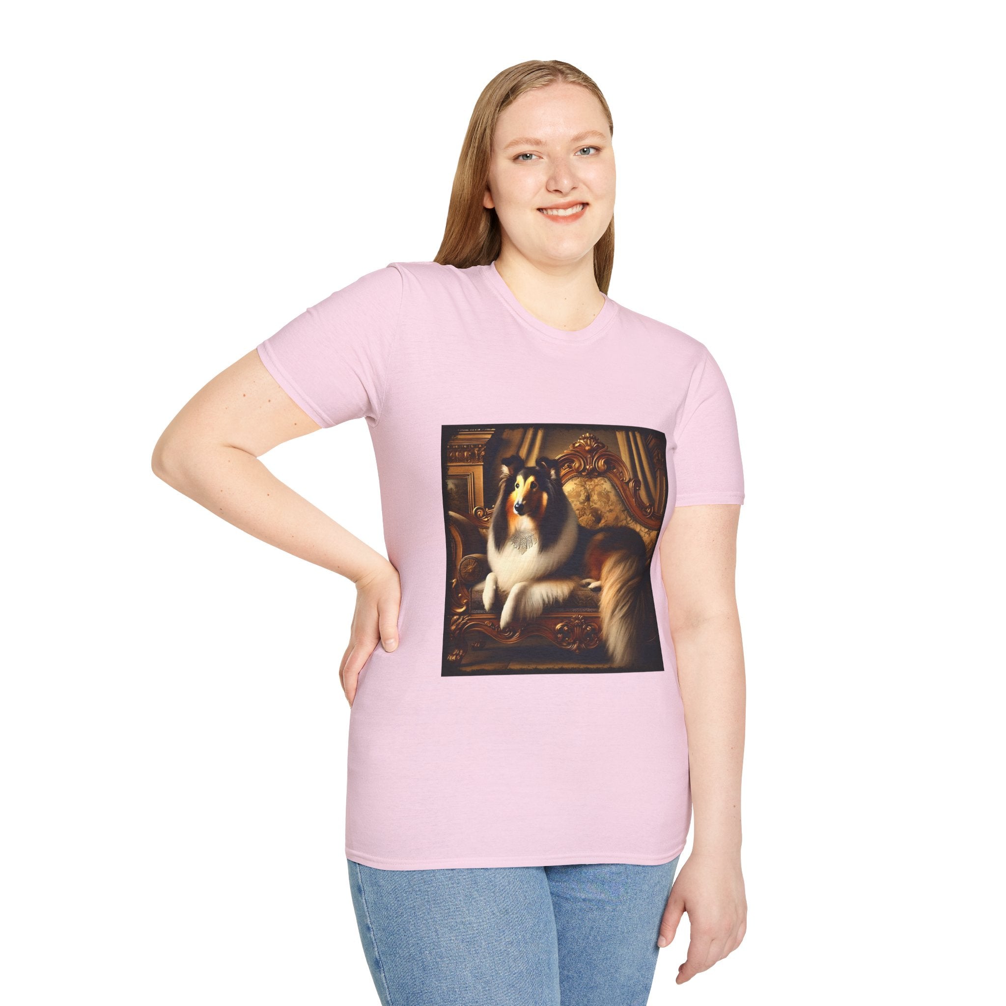 Collie Posh Princess | Unisex Dog T-Shirt