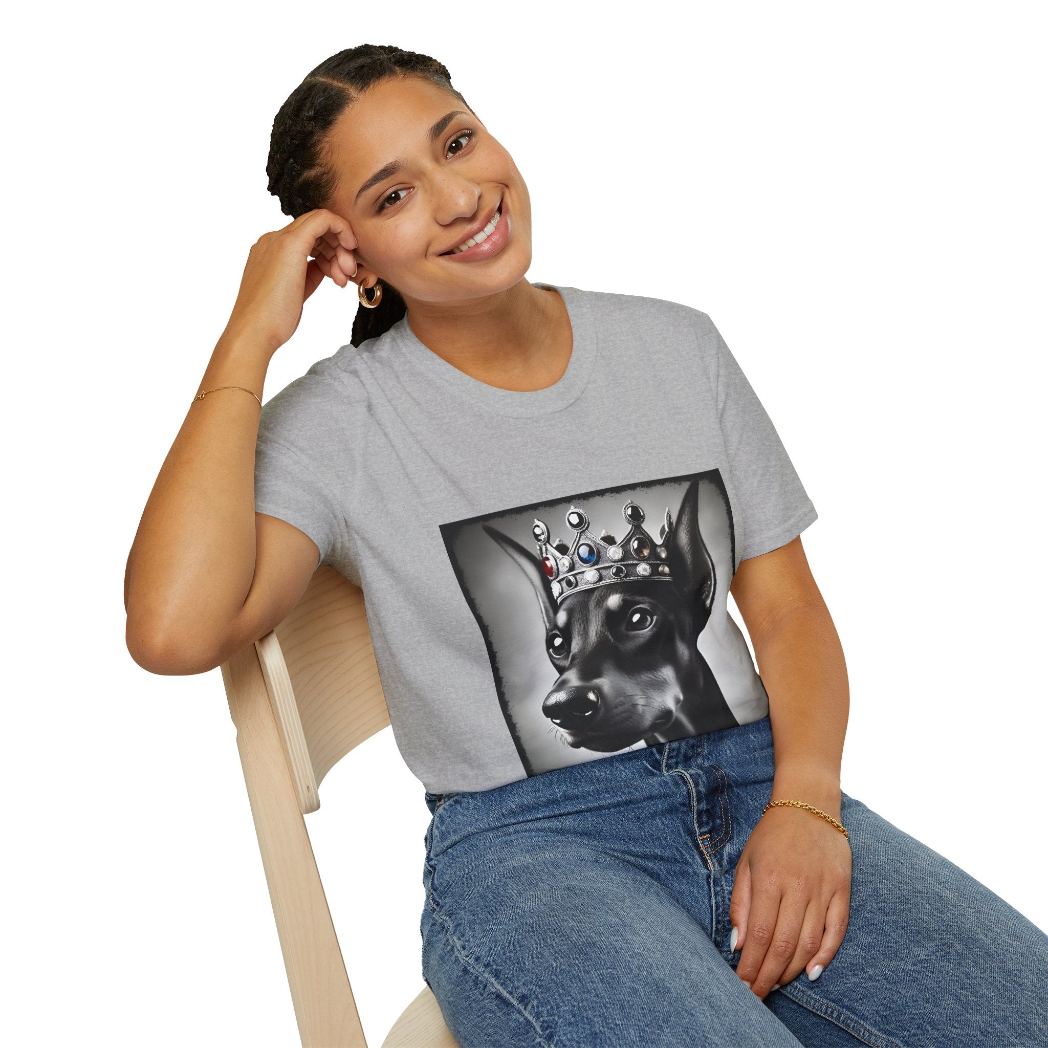 Doberman Pinscher Silver Sir | Unisex Dog T-Shirt