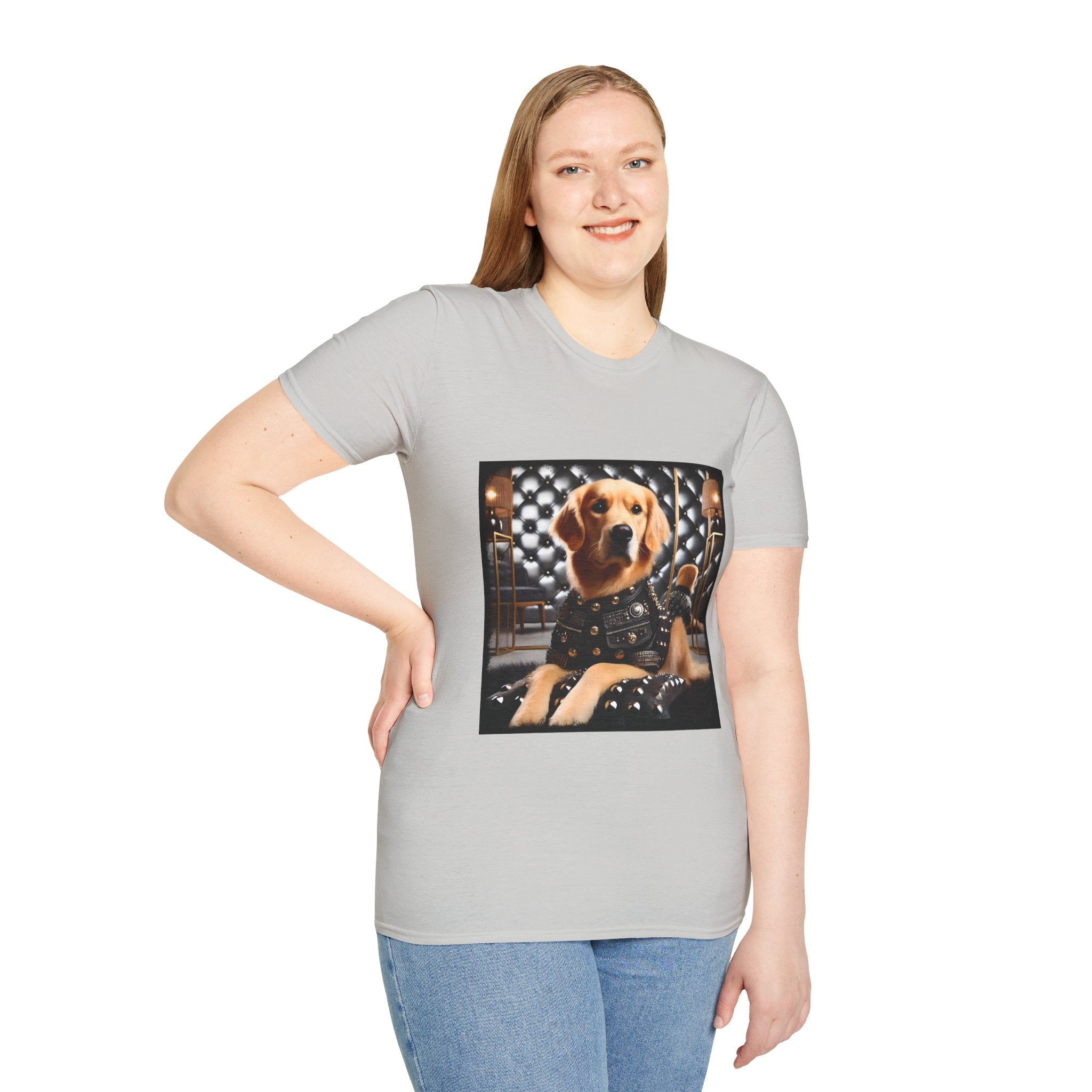Golden Retriever Grit & Glam  | Unisex Dog T-Shirt