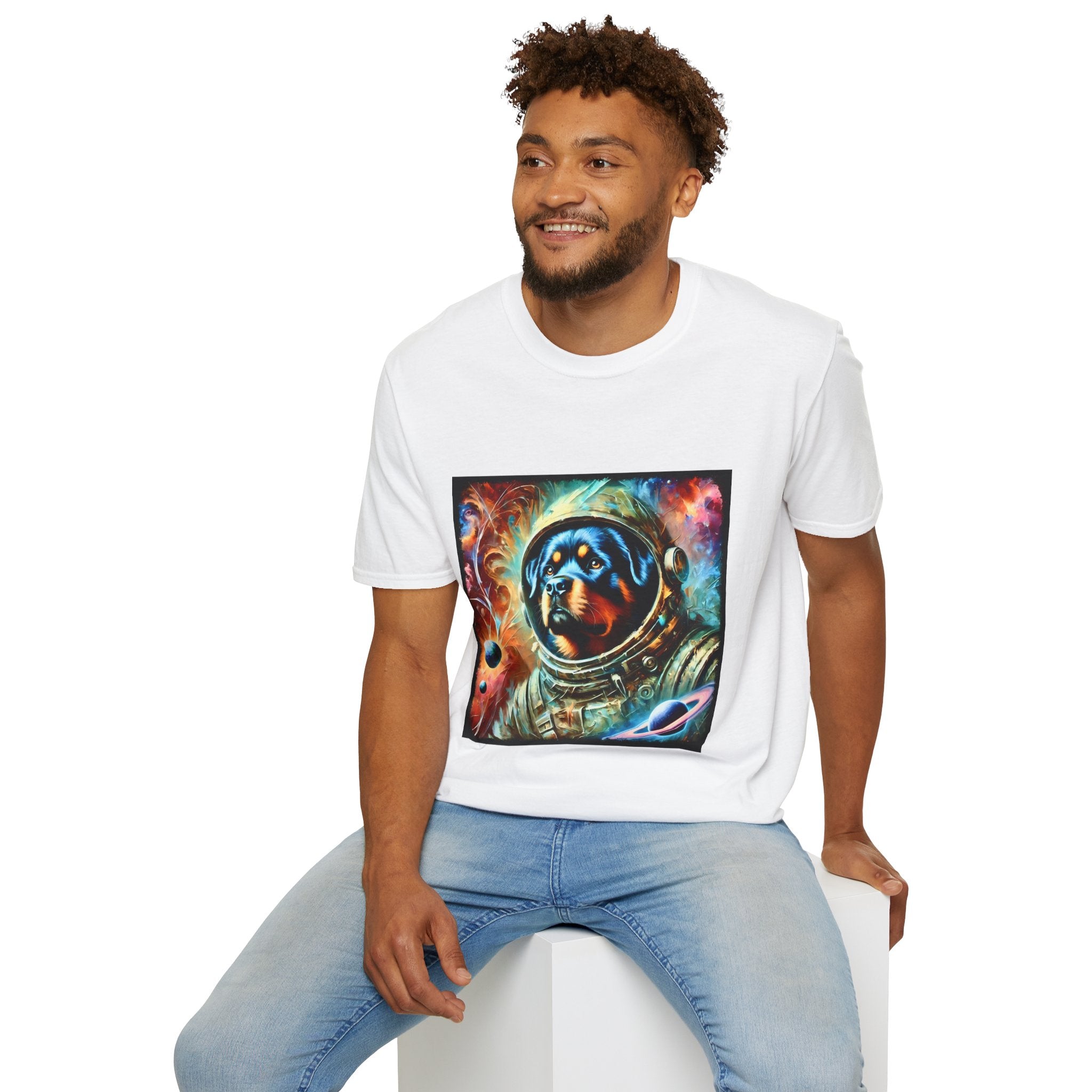 Rottweiler Space Pup | Unisex Dog T-Shirt