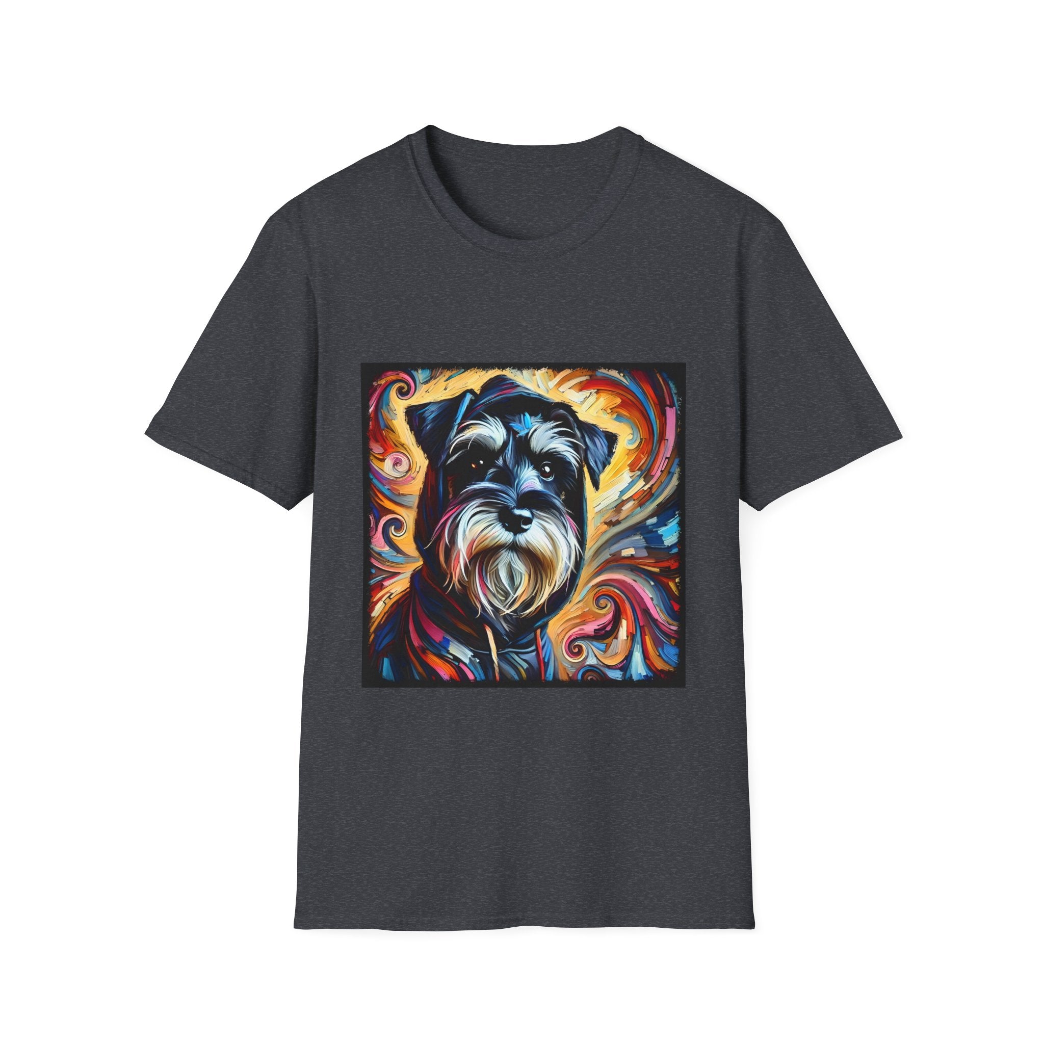 Schnauzer Hoodie Swirl | Unisex Dog T-Shirt