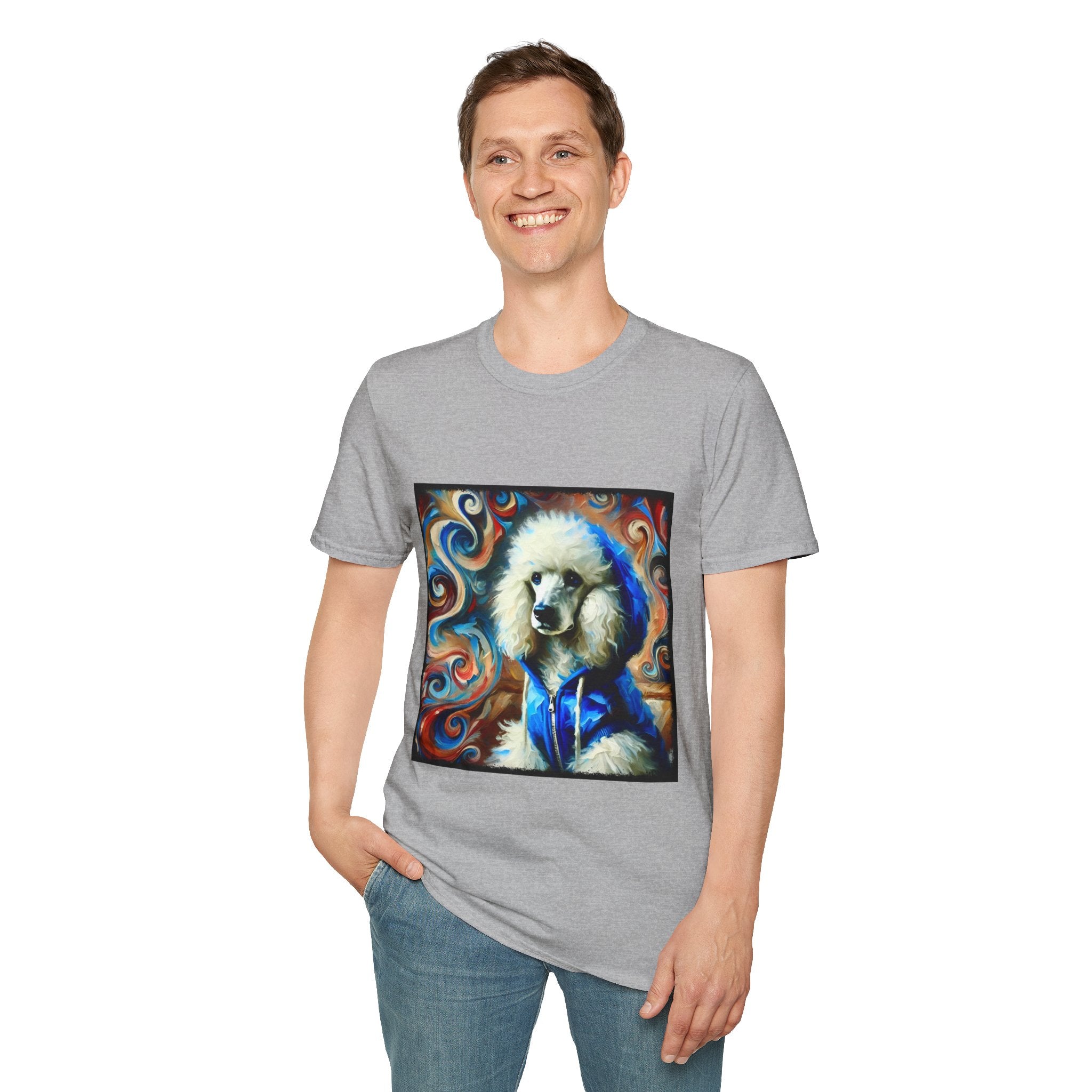 Poodle Street Style Swirl | Unisex Dog T-Shirt