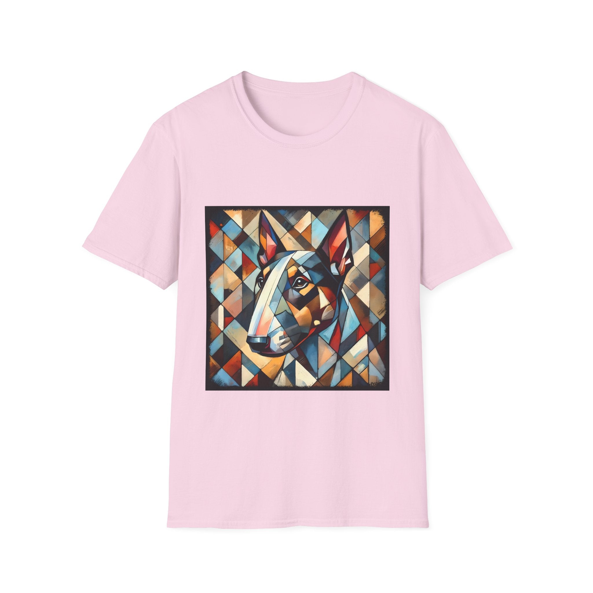 Bull Terrier Warm Geometric | Unisex Dog T-Shirt