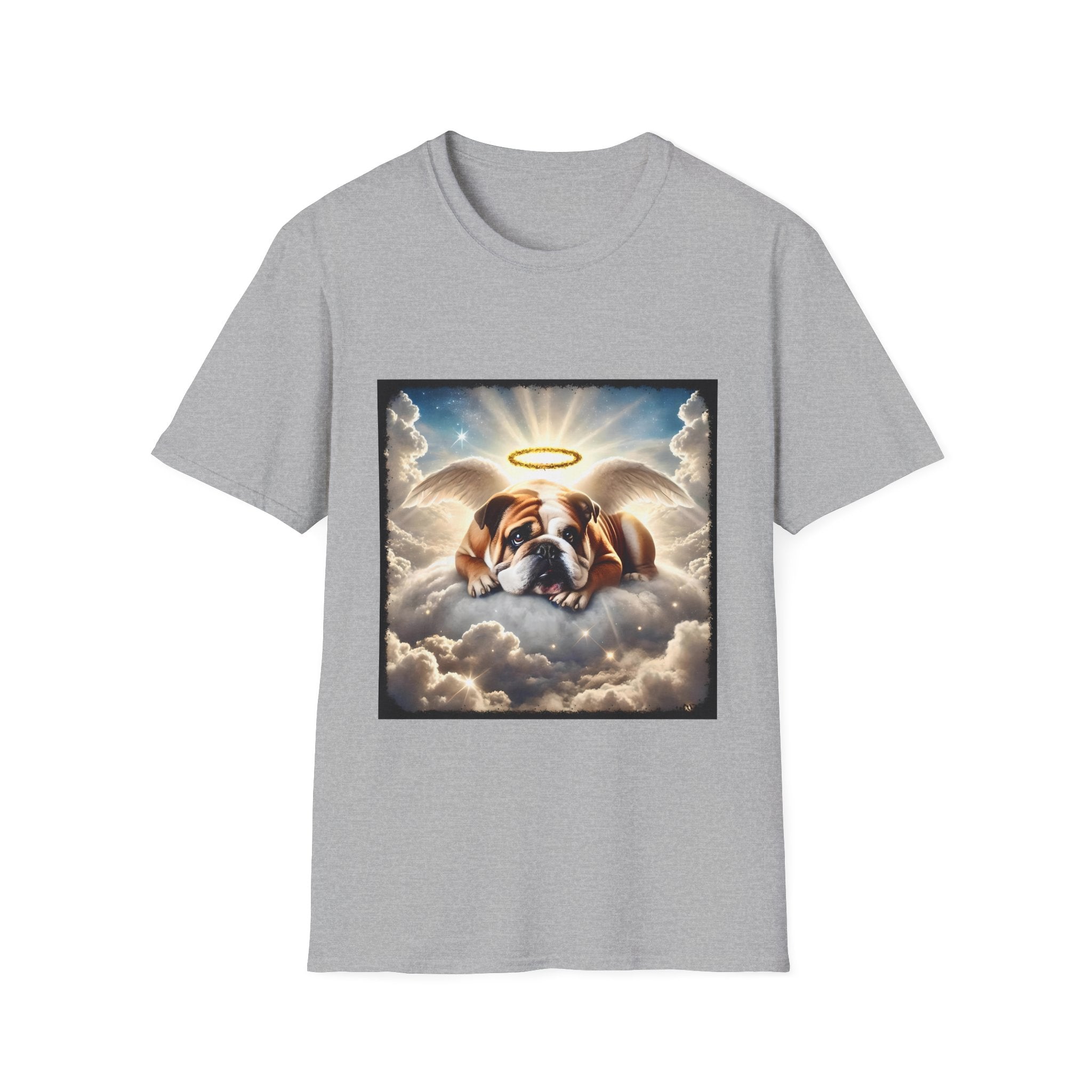 Bulldog Angel Baby | Unisex Dog T-Shirt