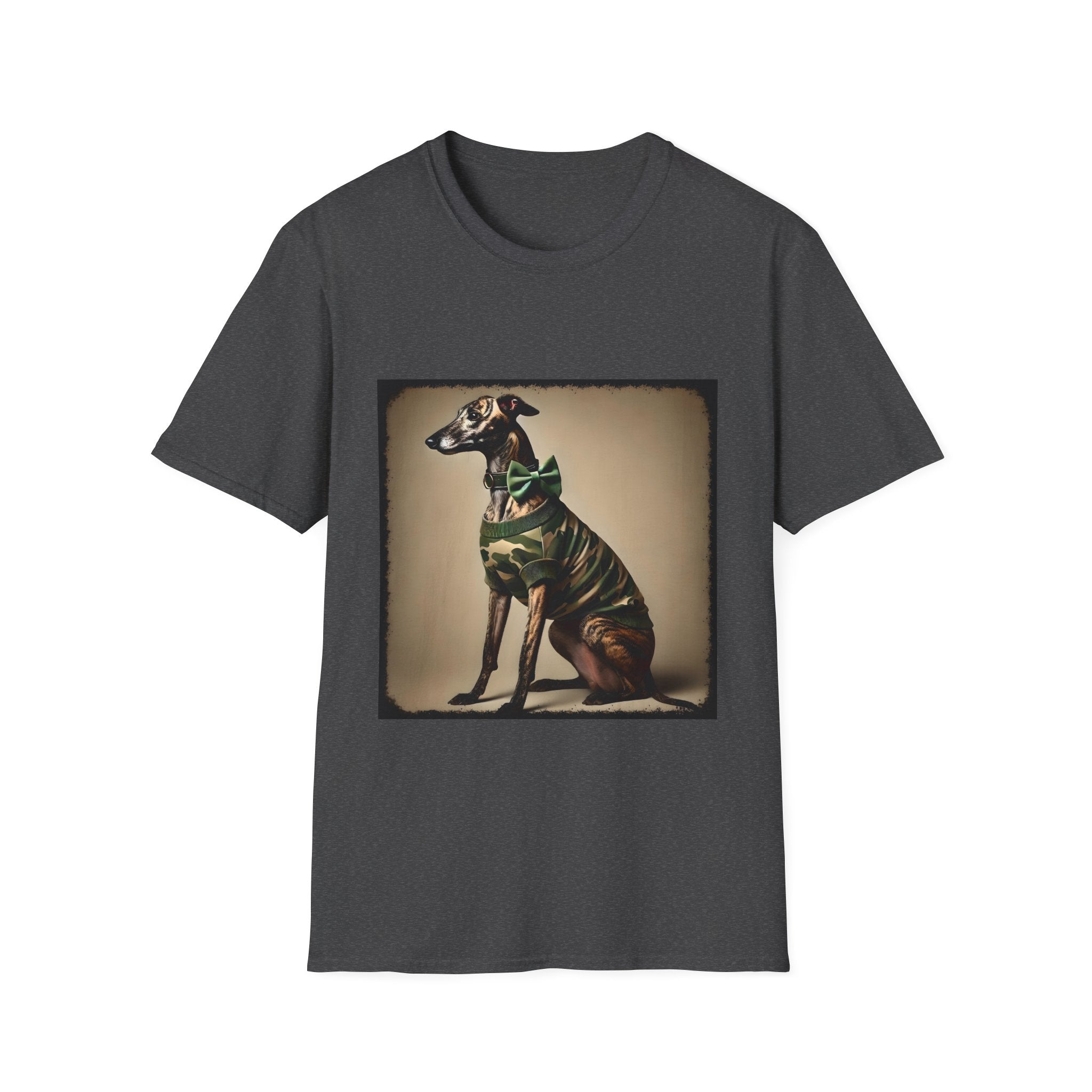 Greyhound Brindle Camo Cutie | Unisex Dog T-Shirt