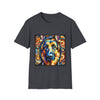 German Shepherd Relaxed Swirl | Unisex Dog T-Shirt