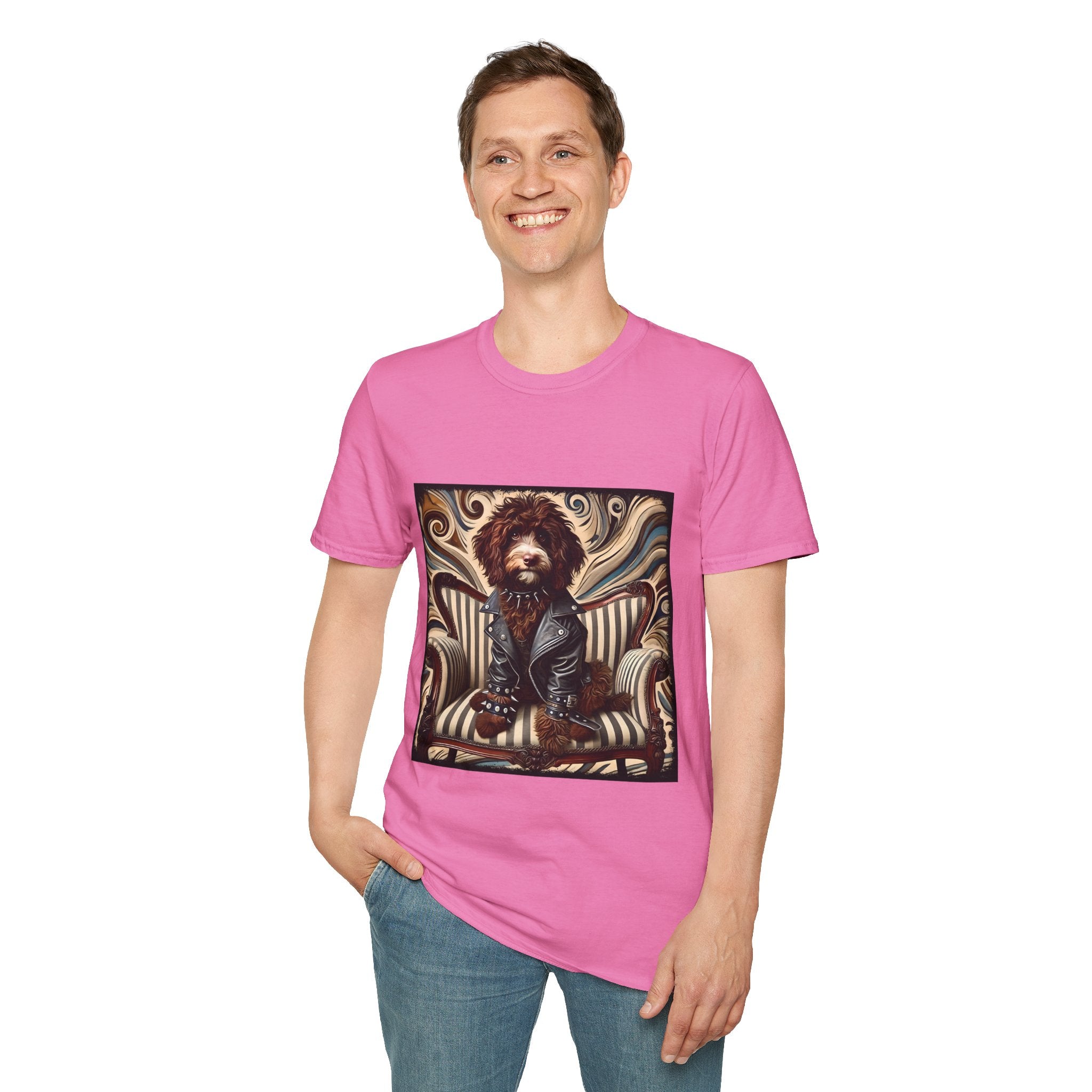 Labradoodle Chocolate Rocker | Unisex Dog T-Shirt