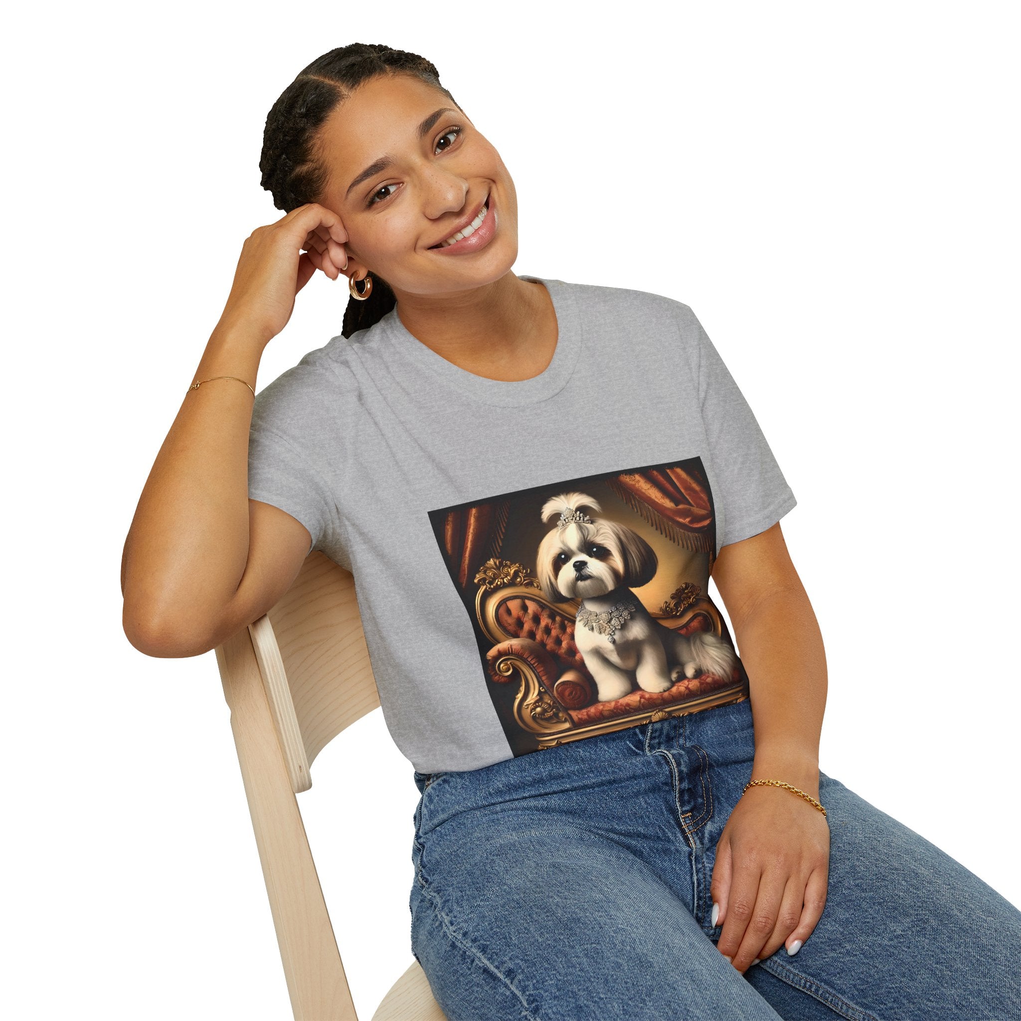 Shih Tzu Diamond Lady | Unisex Dog T-Shirt