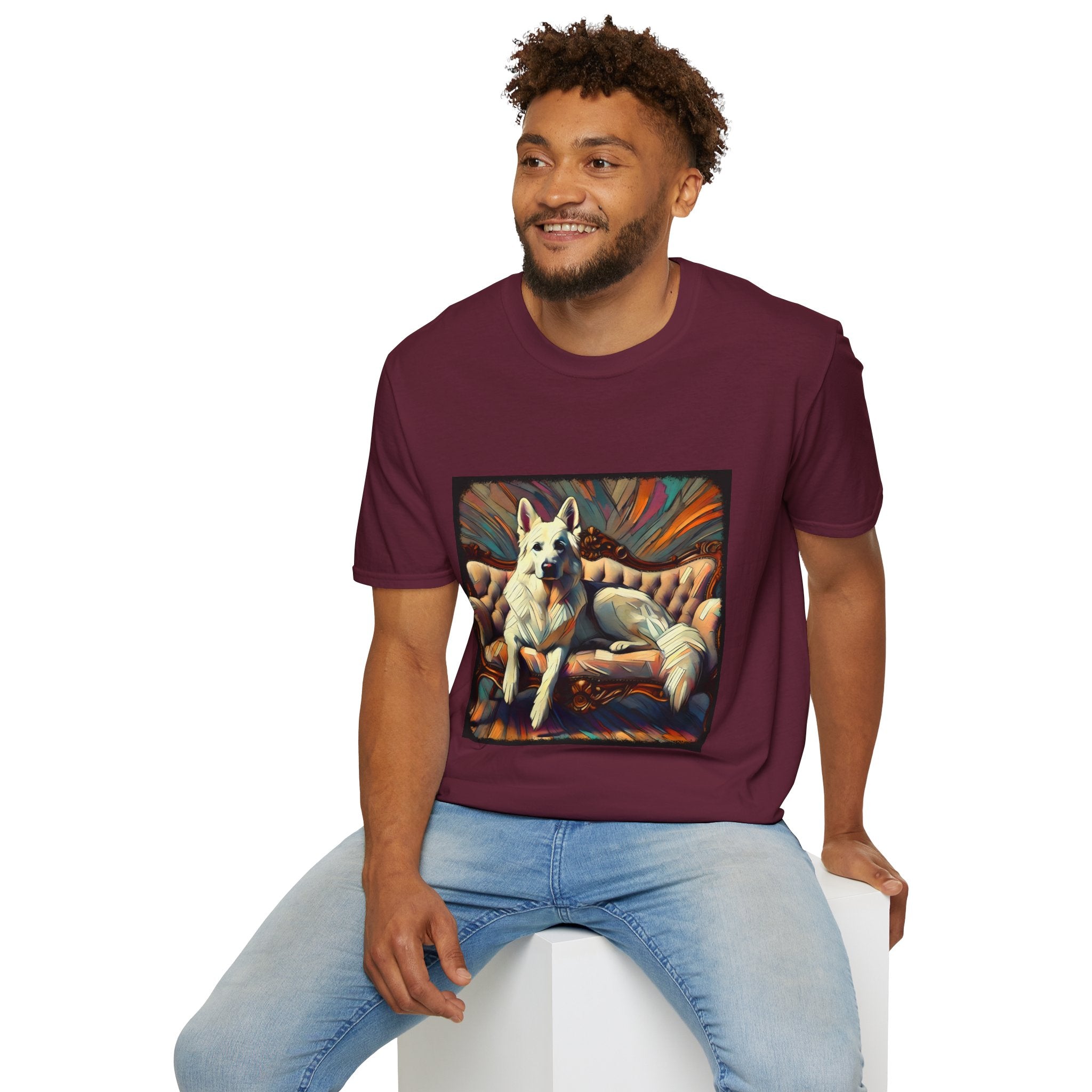 German Shepherd Radiant Classic | Unisex Dog T-Shirt