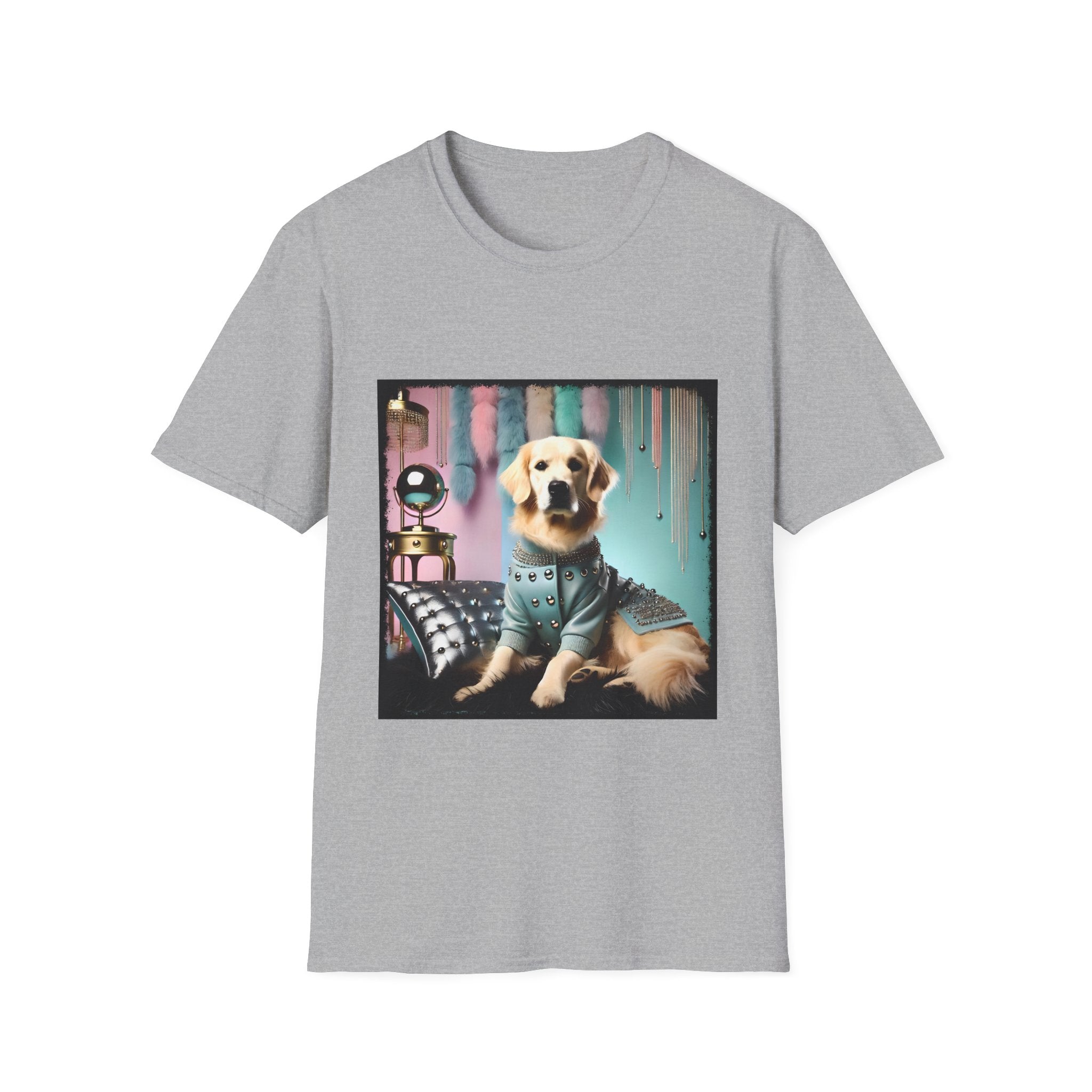 Golden Retriever Glam Gal | Unisex Dog T-Shirt