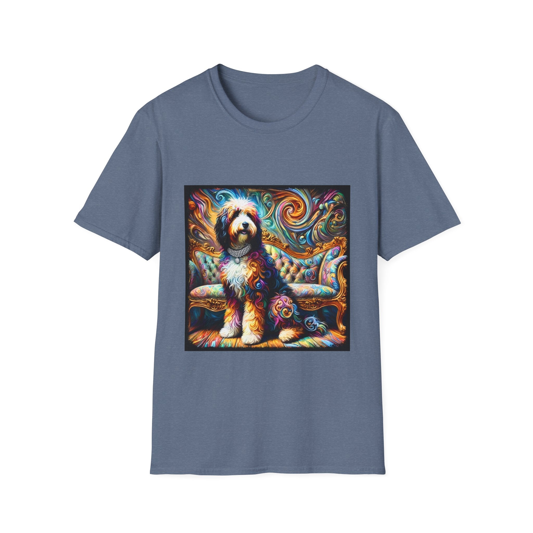 Bernedoodle Vivid Swirl | Unisex Dog T-Shirt